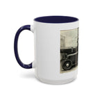 Vintage Airplane Accent Coffee Mug