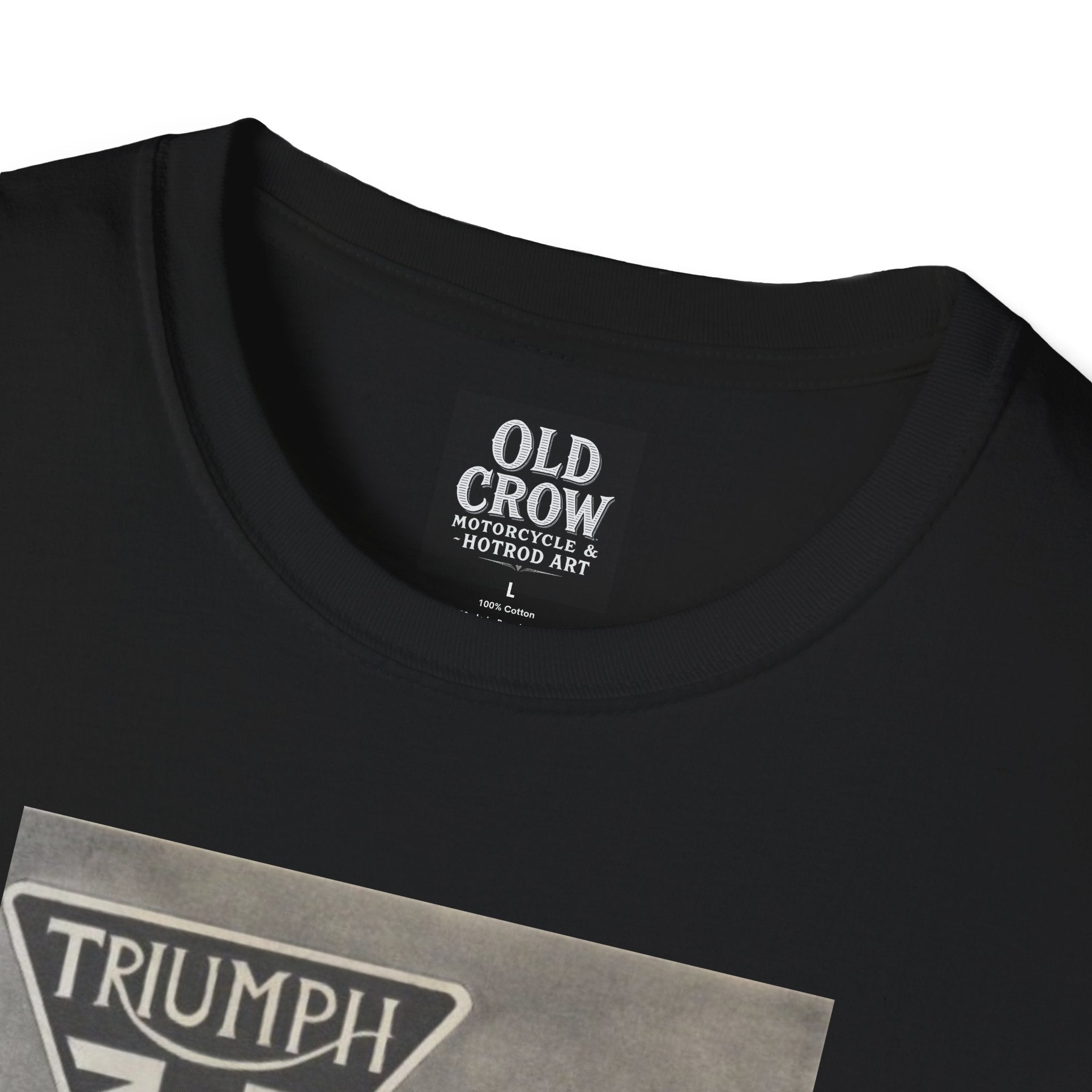 Retro Triumph Chopper Softstyle T-Shirt
