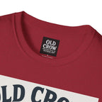 Old Crow Long Fork Chopper Sticker T-Shirt