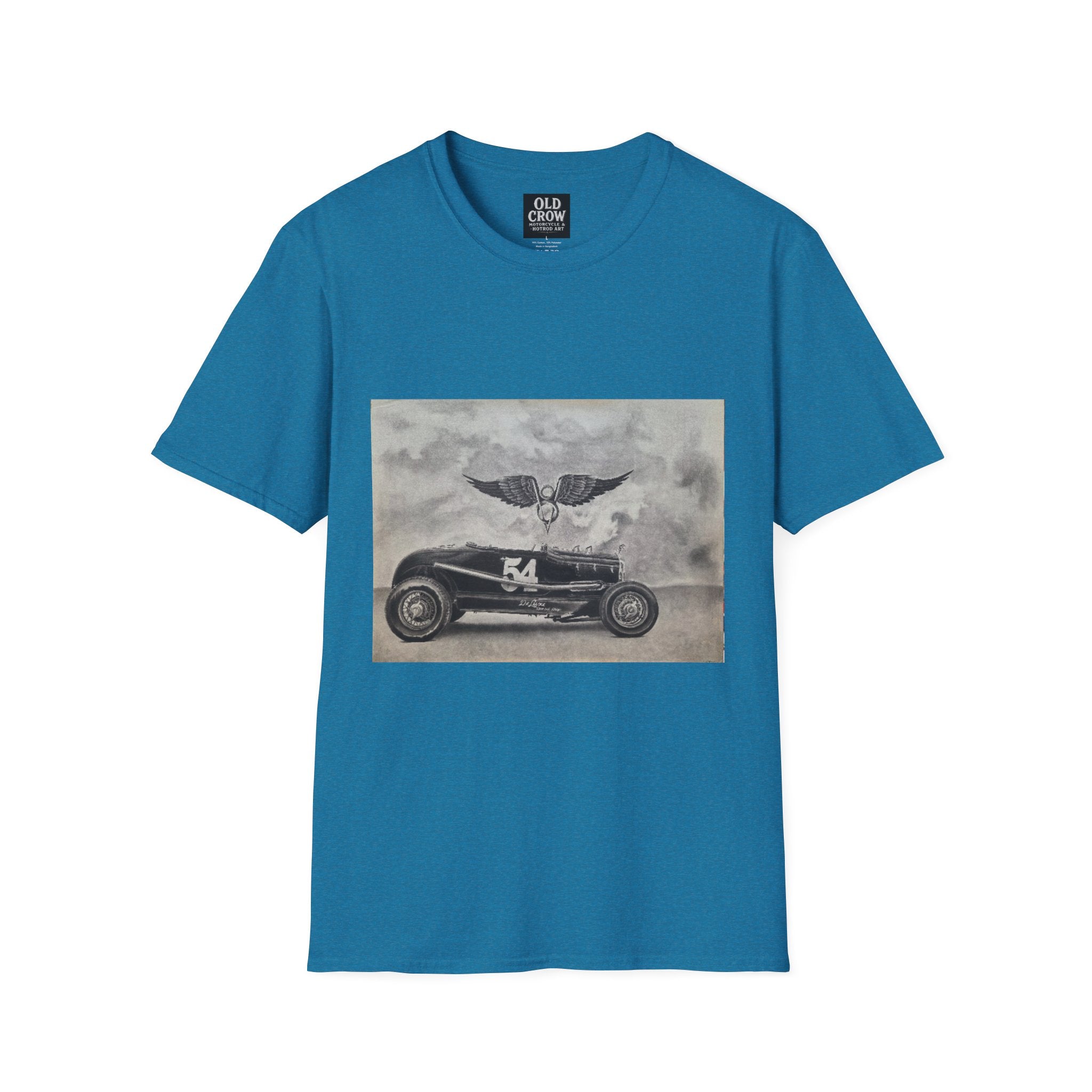Hotrod Racer No. 54 Softstyle T-Shirt