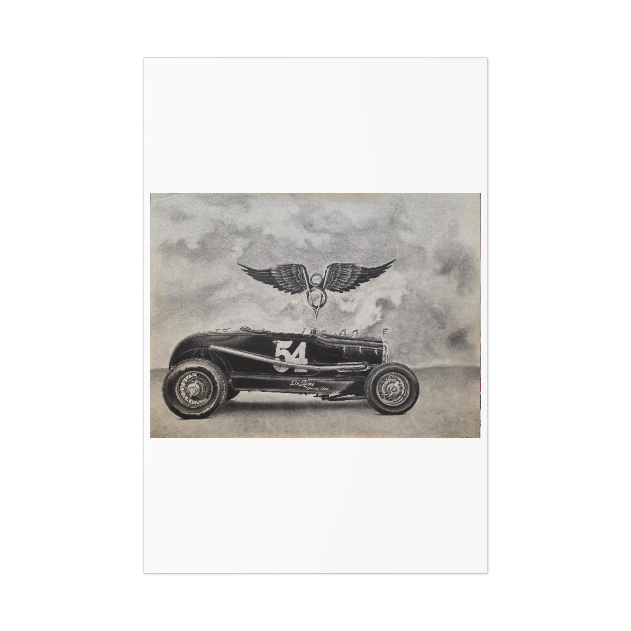 Old Crow: Speed, Steel & Spirit Art Print