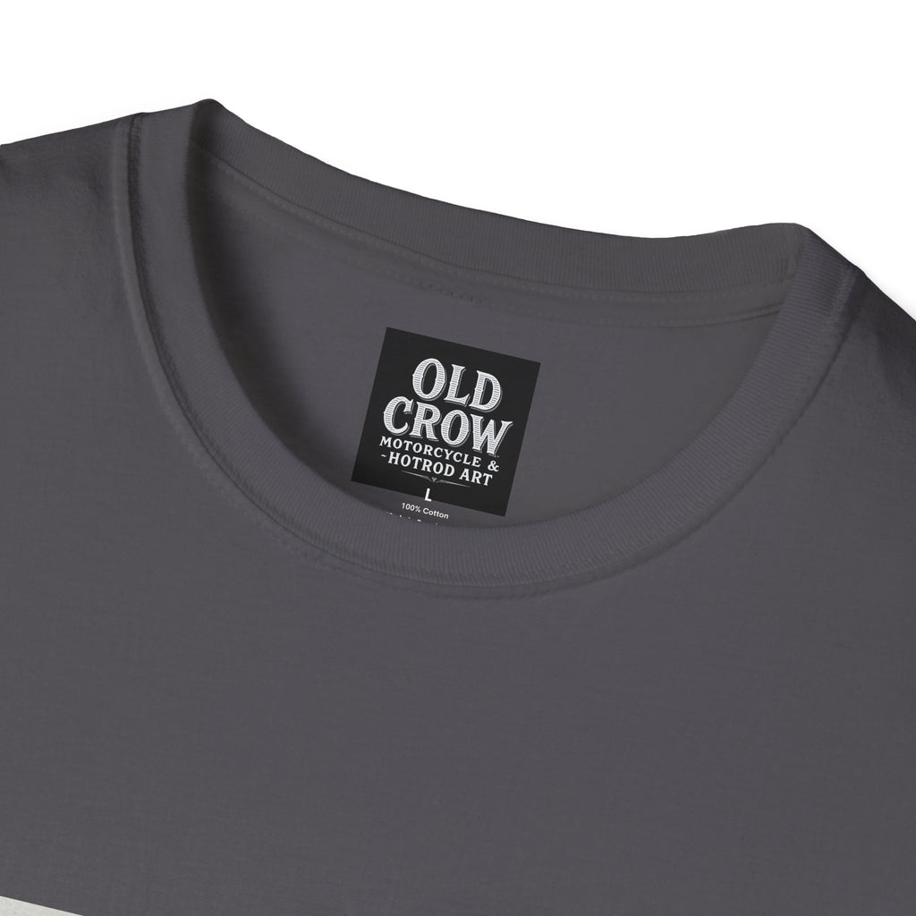 Old-School Aviation Meets Two Wheels T-Shirt