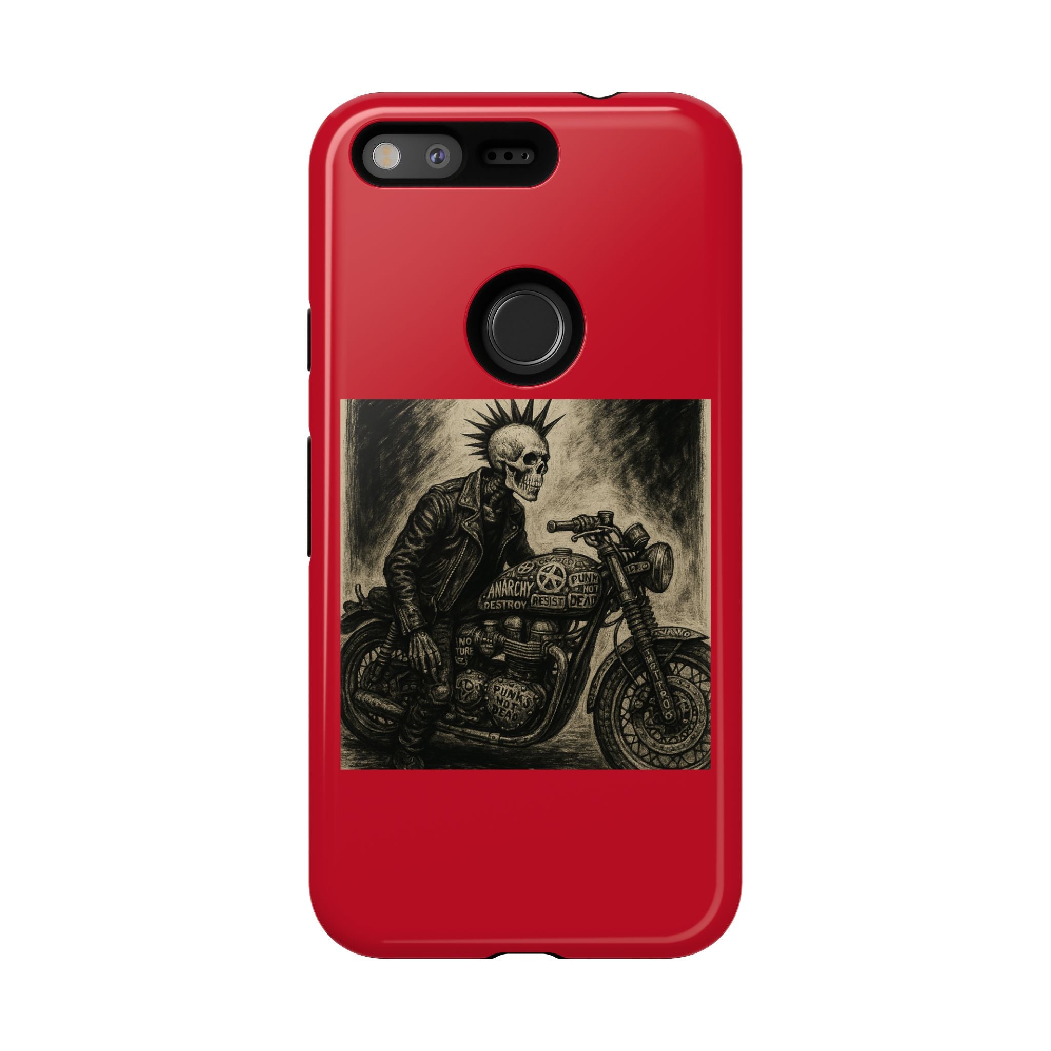 Gothic Punk Biker Skeleton Cases