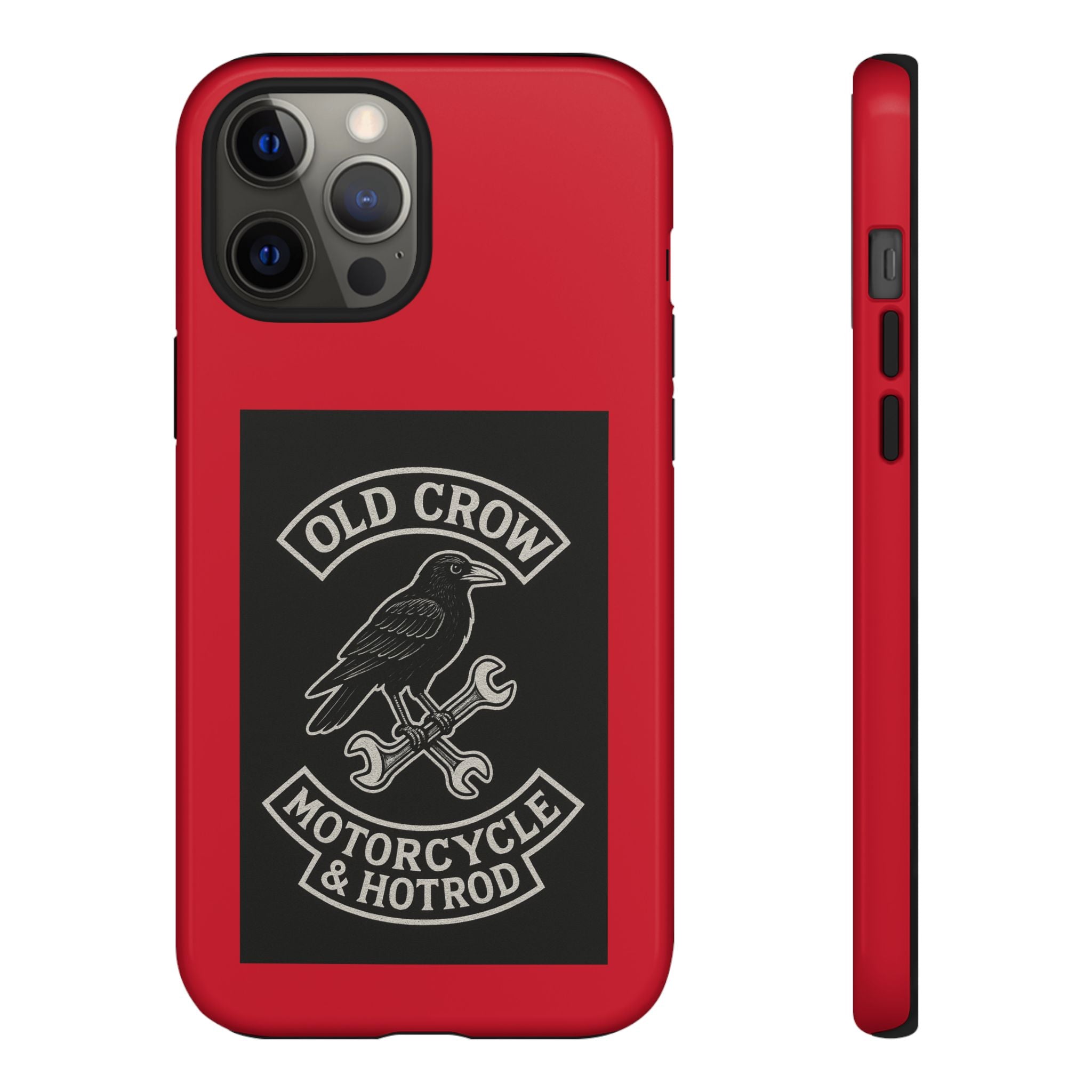 Old Crow Garage Retro Hotrod Rider Cases