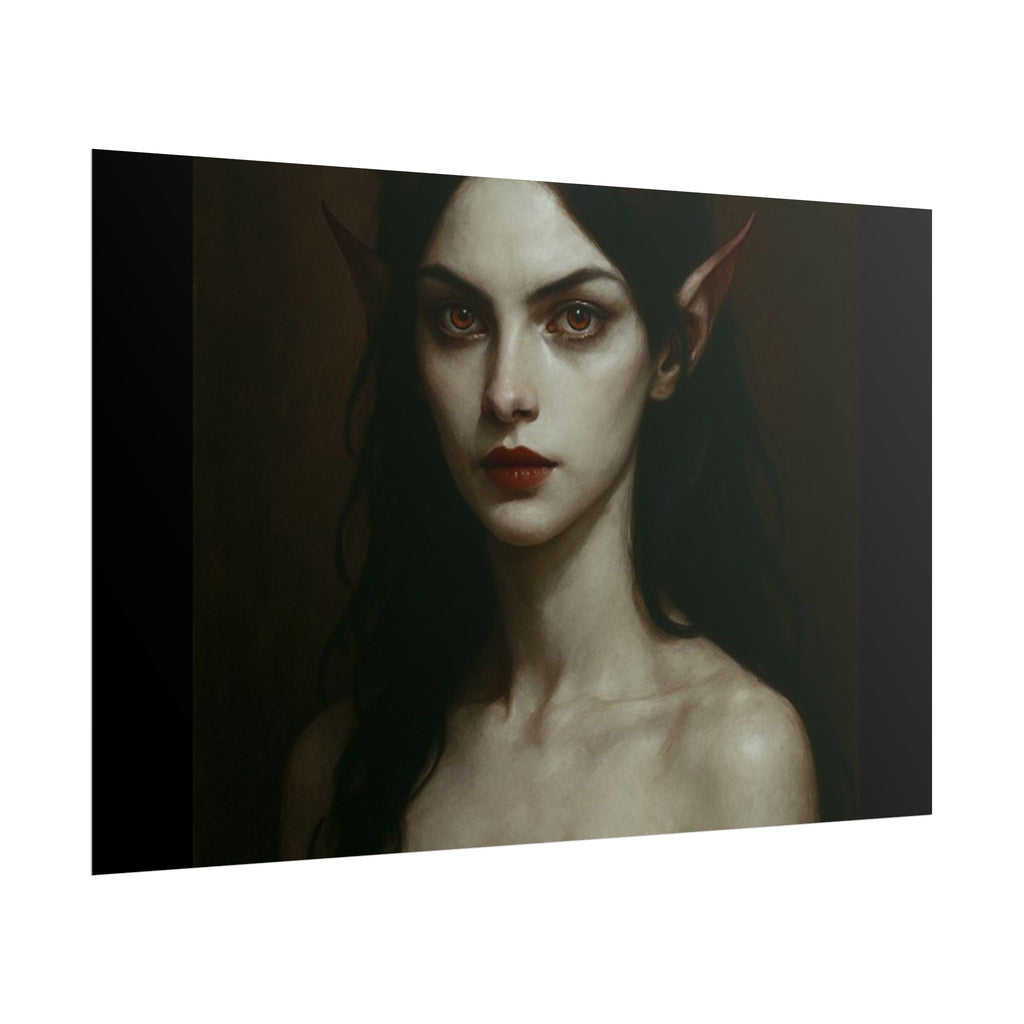 Gothic Art Rolled Posters, Dark Fantasy Wall Decor