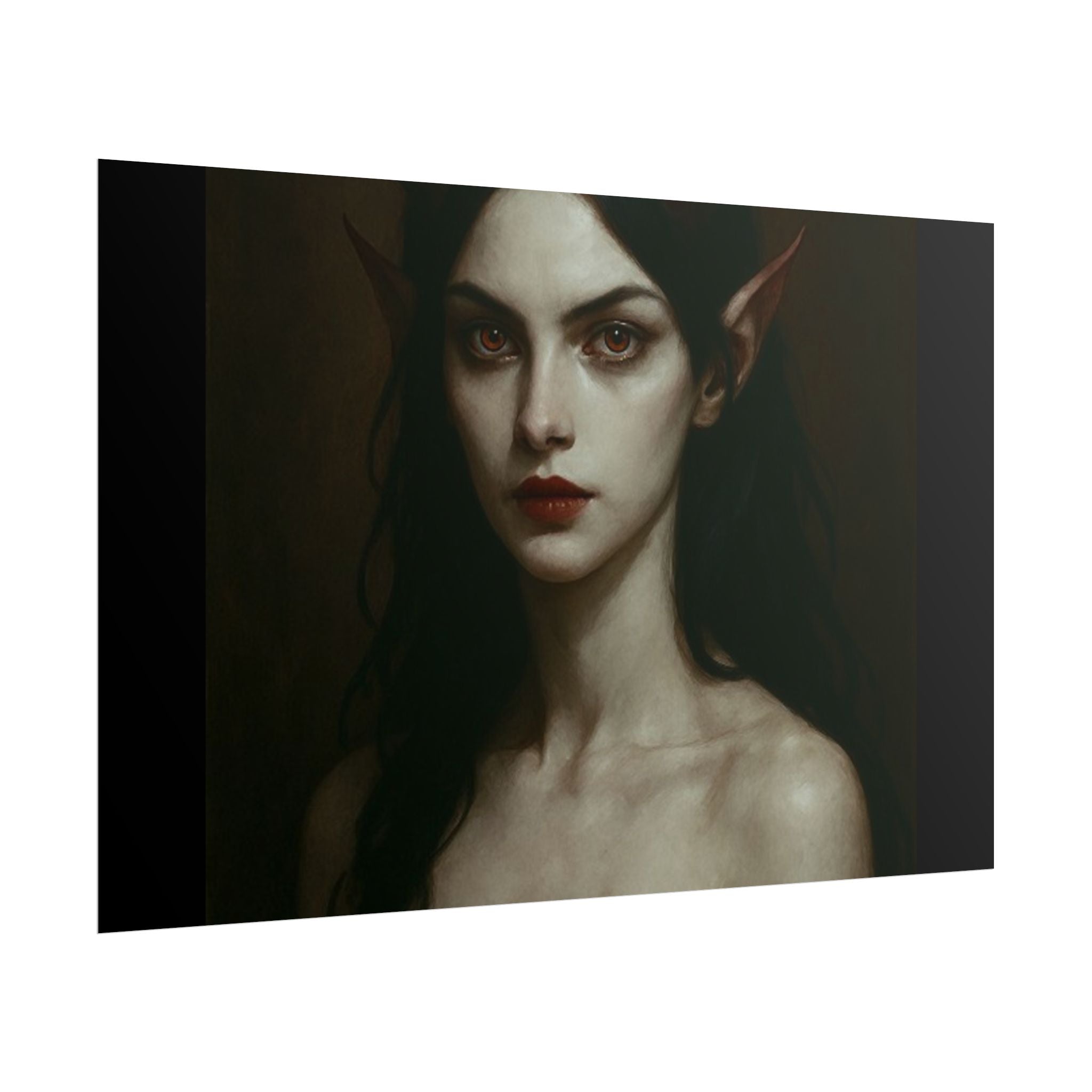 Gothic Art Rolled Posters, Dark Fantasy Wall Decor