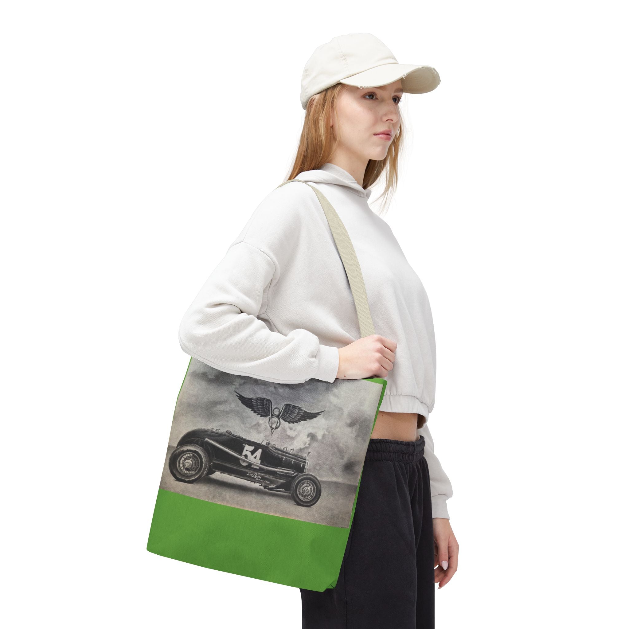 Speed & Spirit Tote Bag