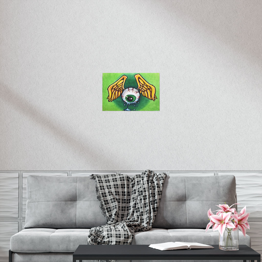 Whimsical Eye Art Poster