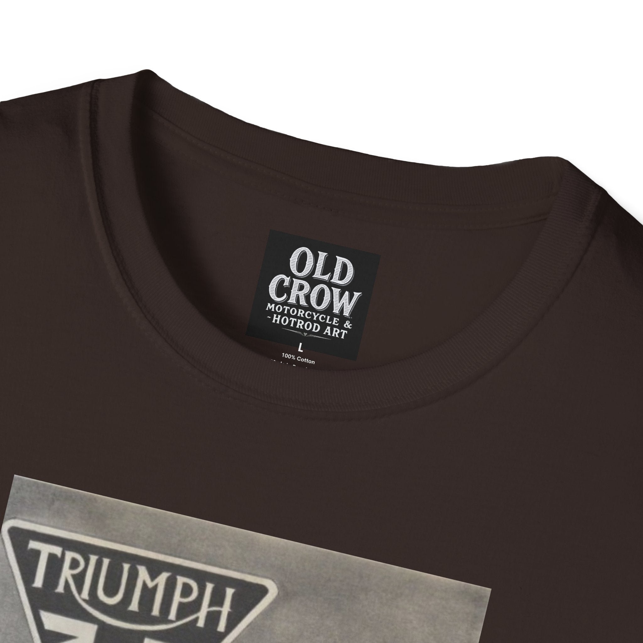 Retro Triumph Chopper Softstyle T-Shirt