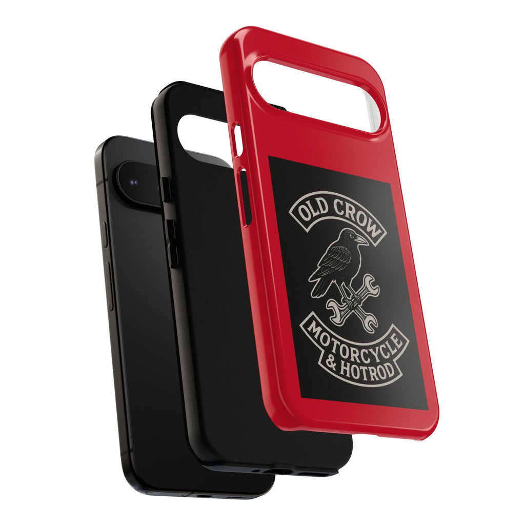 Old Crow Garage Retro Hotrod Rider Cases