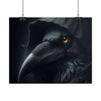 Dark Raven Hooded Rolled Poster