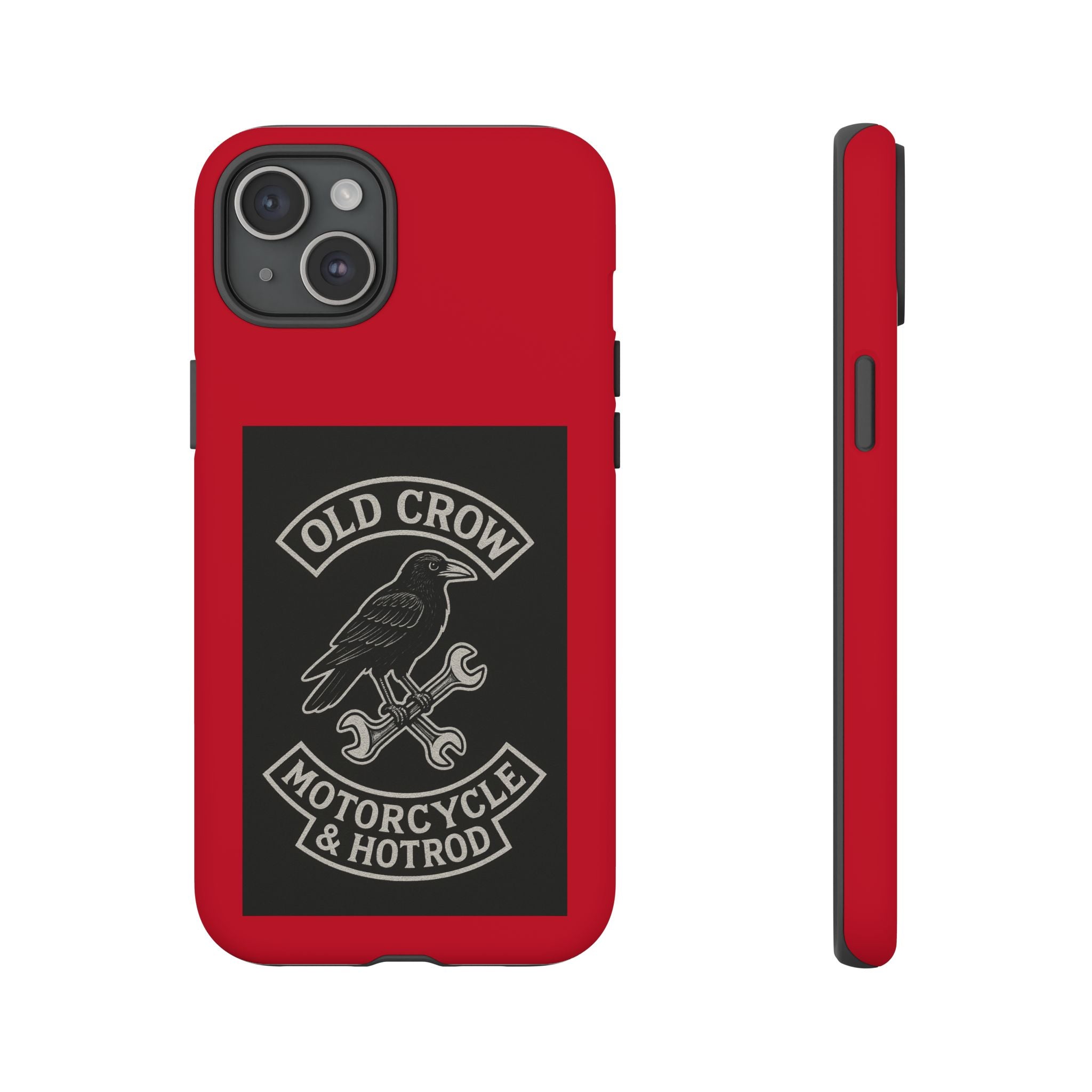 Old Crow Garage Retro Hotrod Rider Cases
