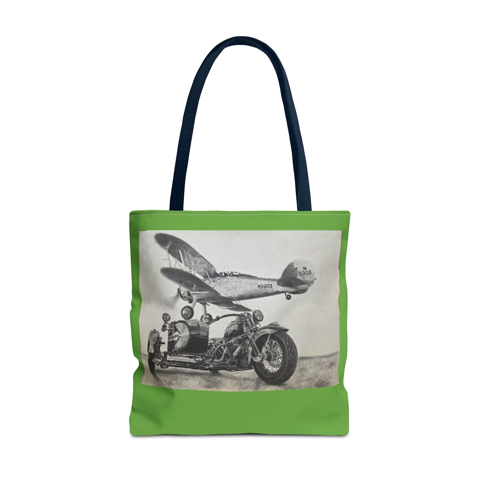 Biplane Brotherhood Tote Bag