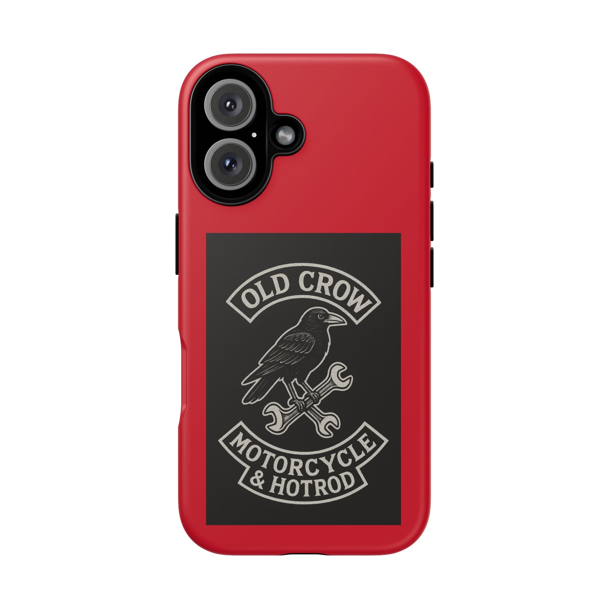 Old Crow Garage Retro Hotrod Rider Cases