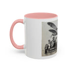 Vintage Motorcycle & Plane Coffee Mug
