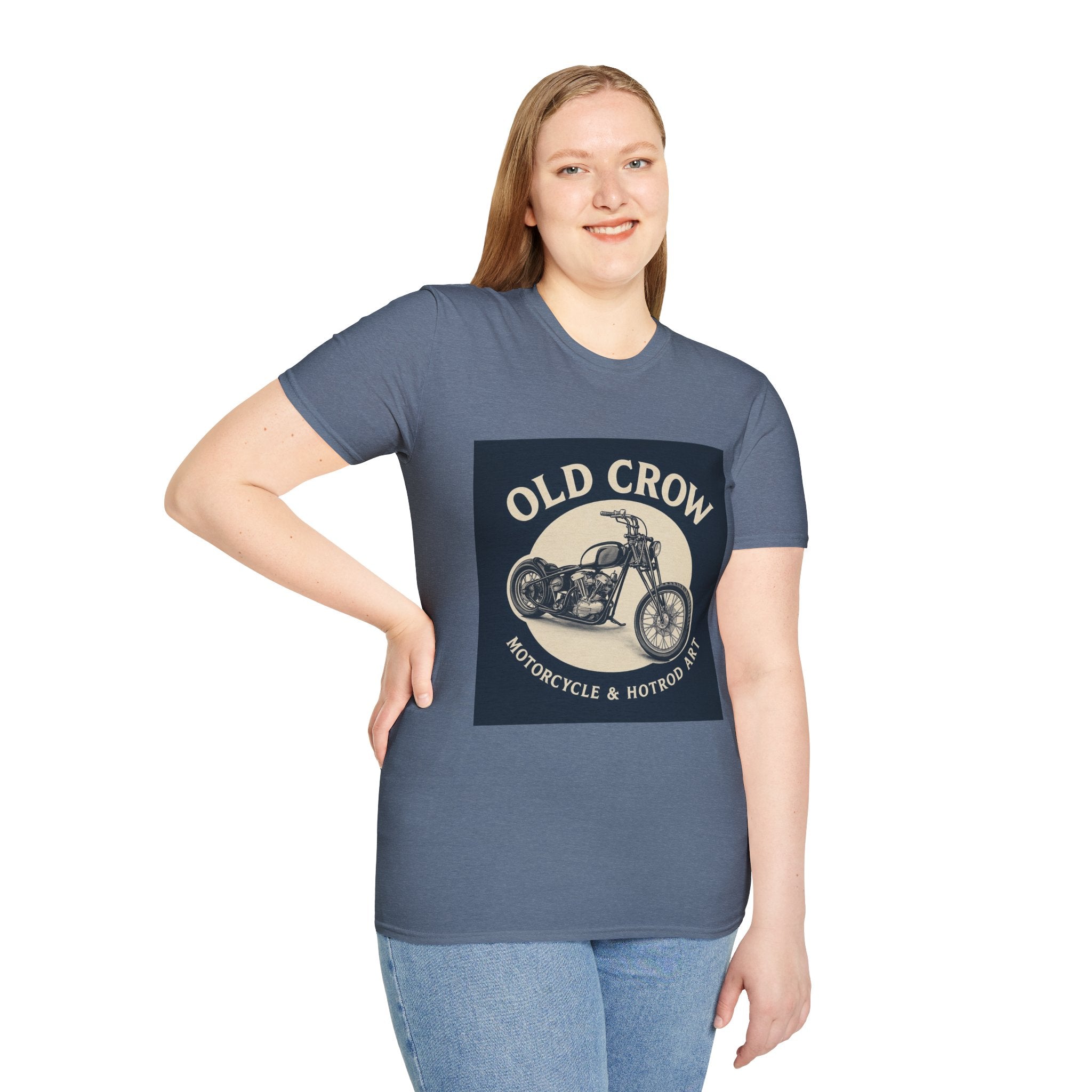 Old Crow Vintage Chopper Softstyle T-Shirt