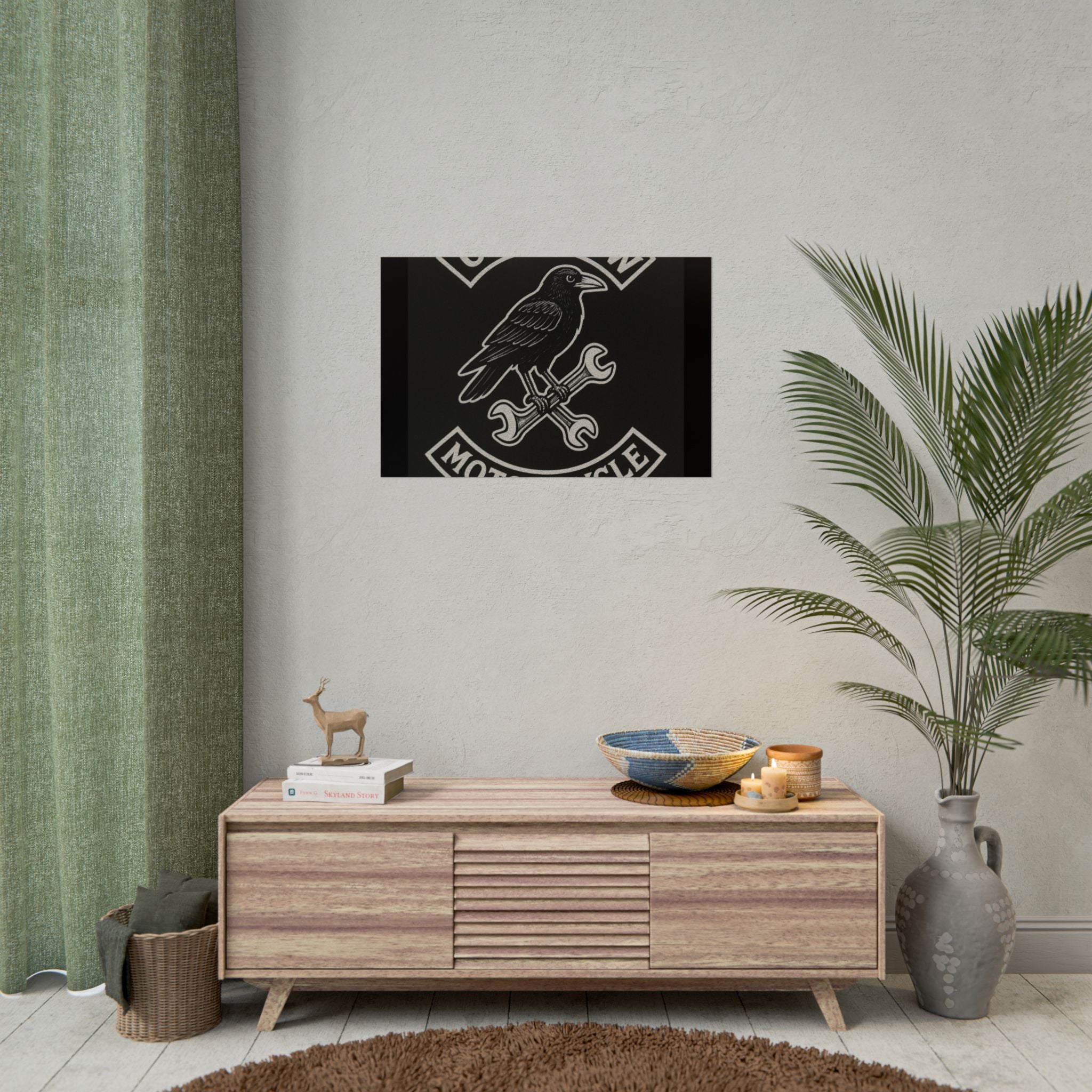 Iron Feathers, Steel Roads Art Print