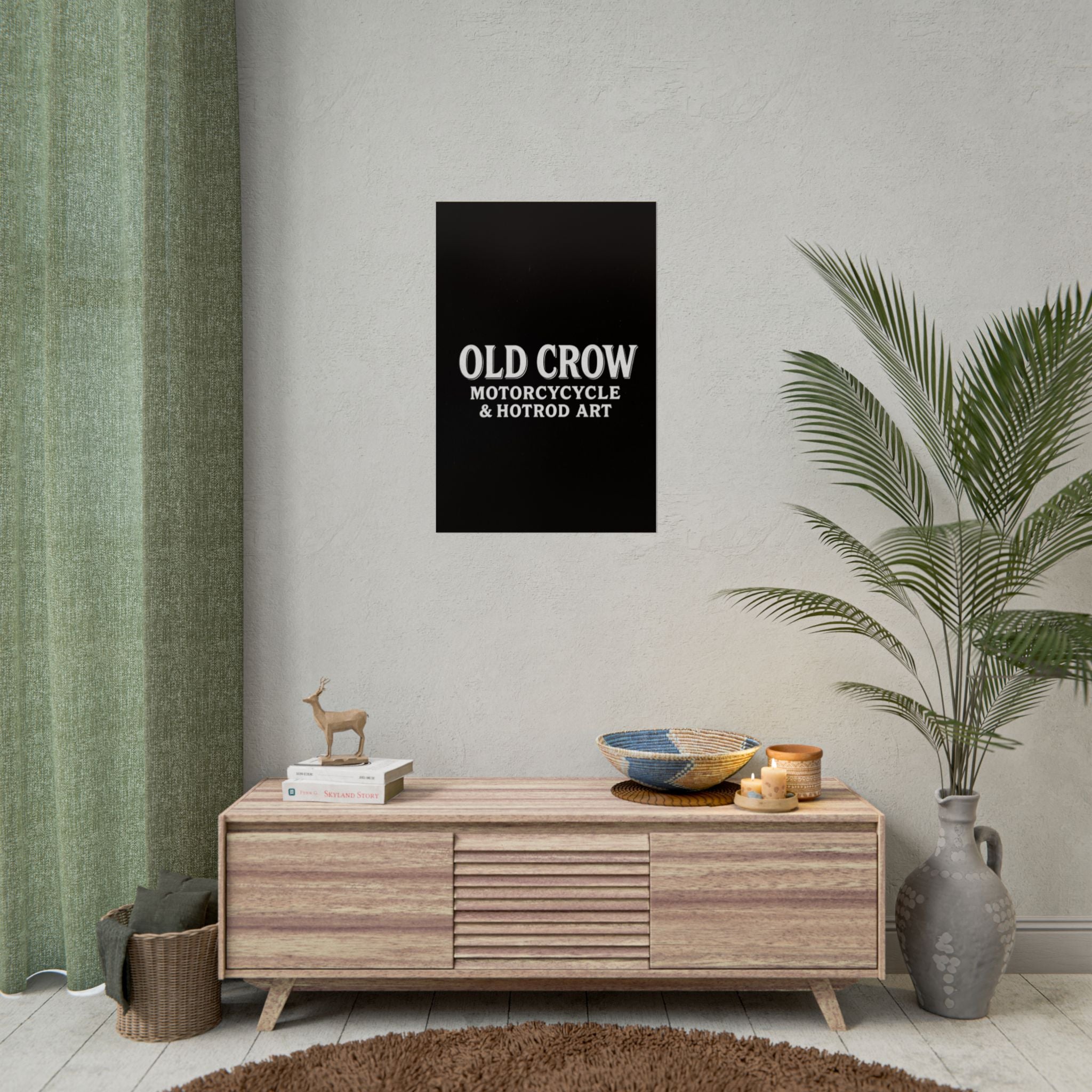 Old Crow: The Omen Art Rolled Posters