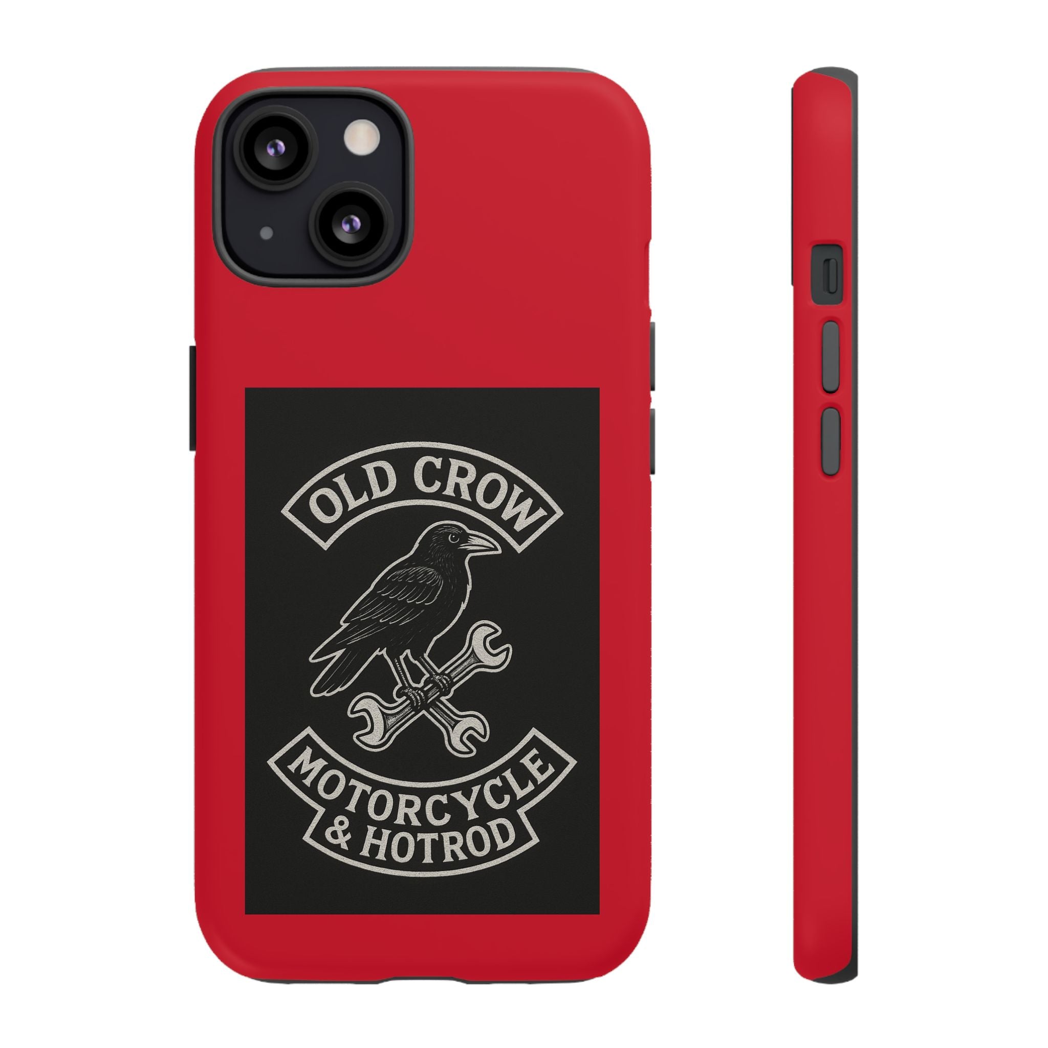 Old Crow Garage Retro Hotrod Rider Cases
