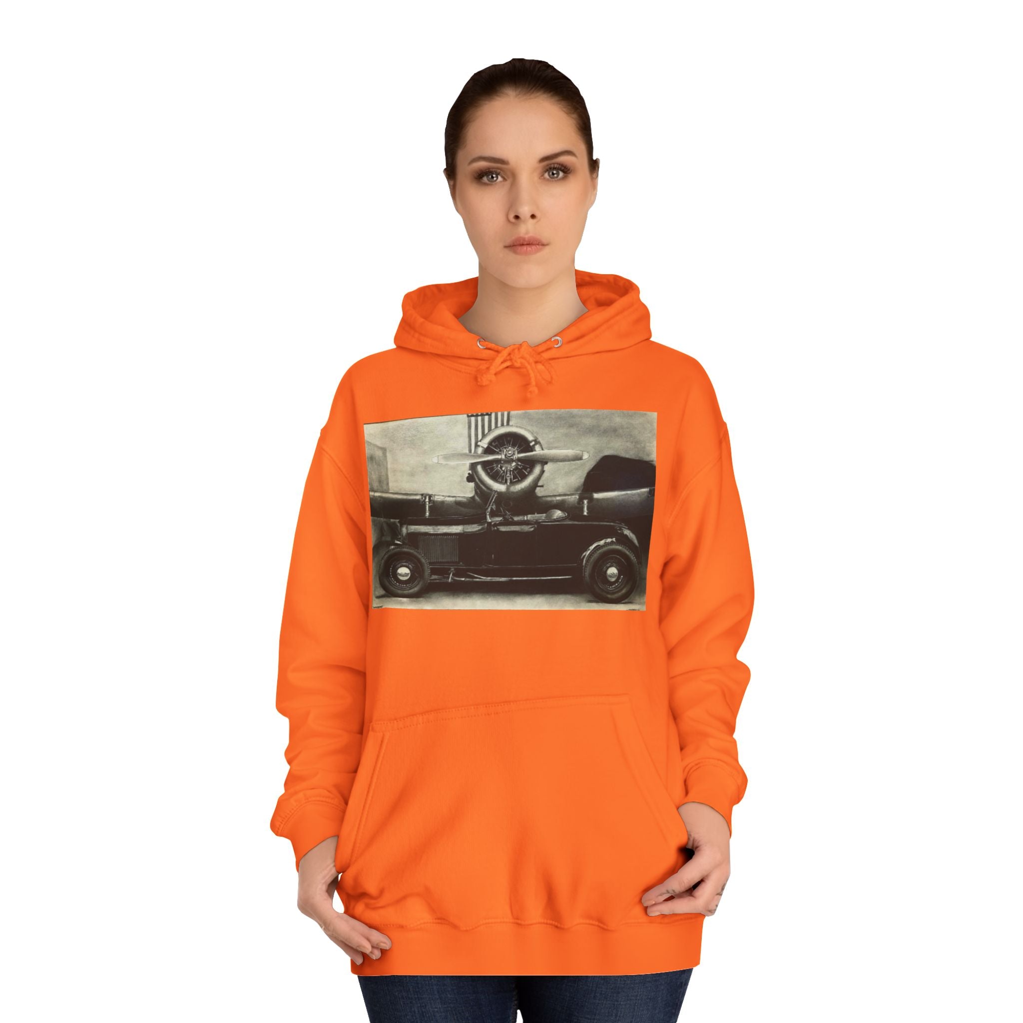 Sky and Speed Hoodie College Hoodie