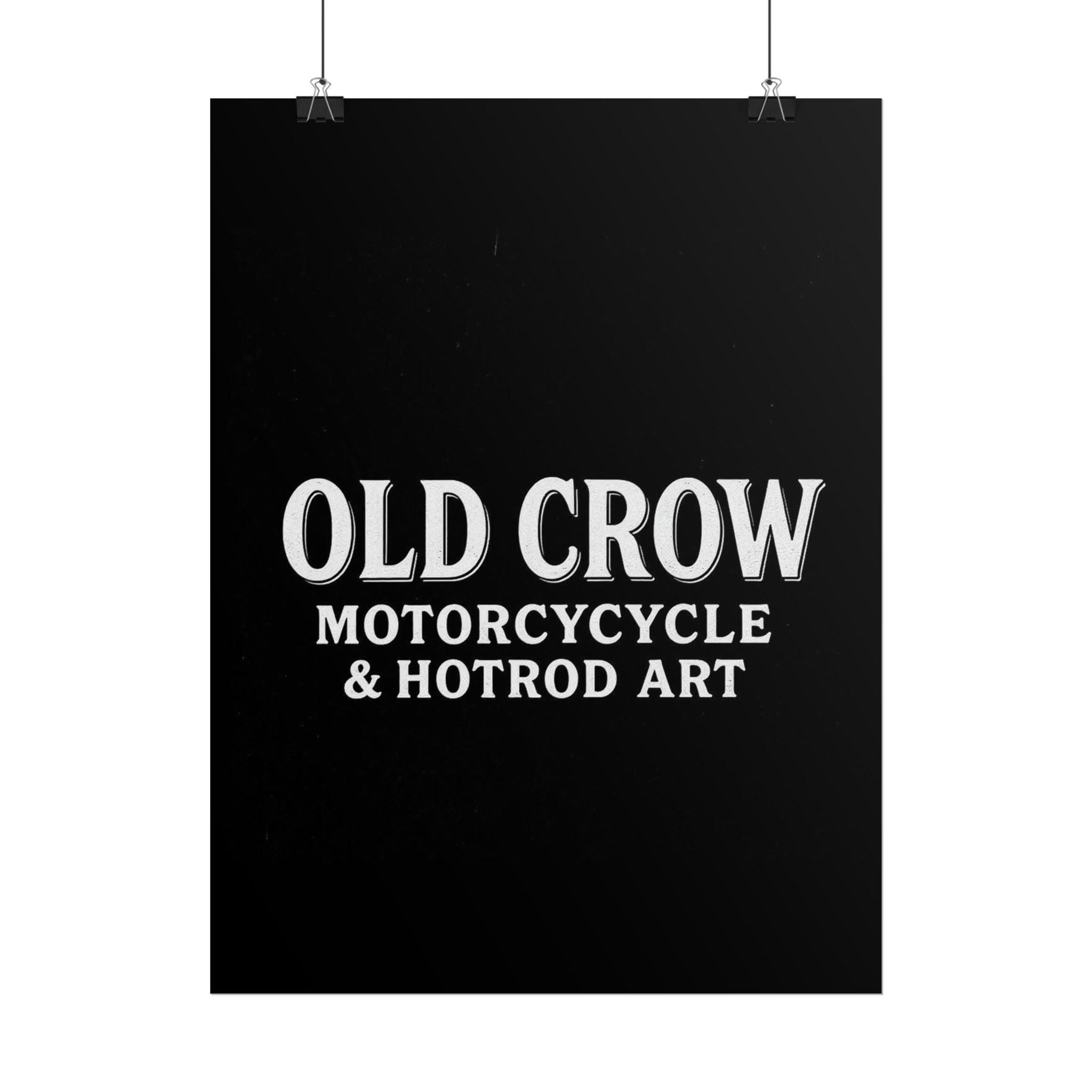 Old Crow: The Omen Art Rolled Posters