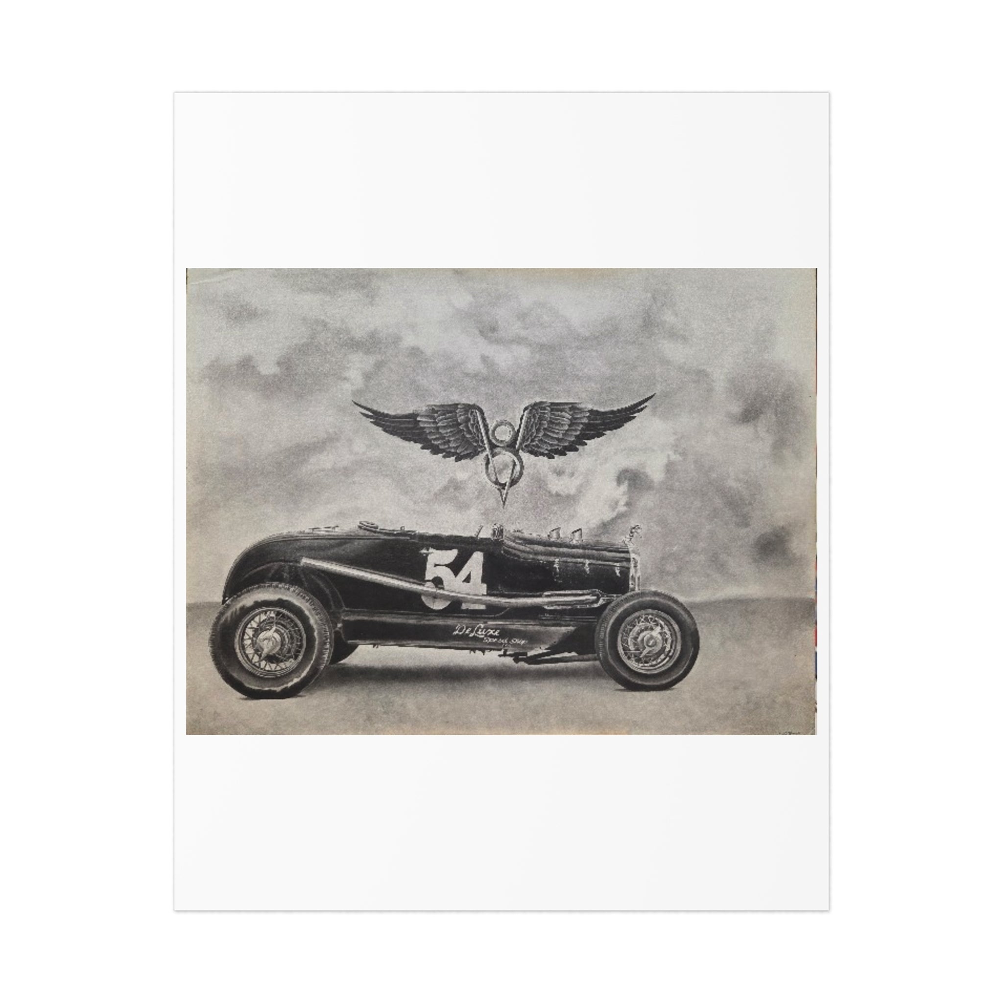 Old Crow: Speed, Steel & Spirit Art Print