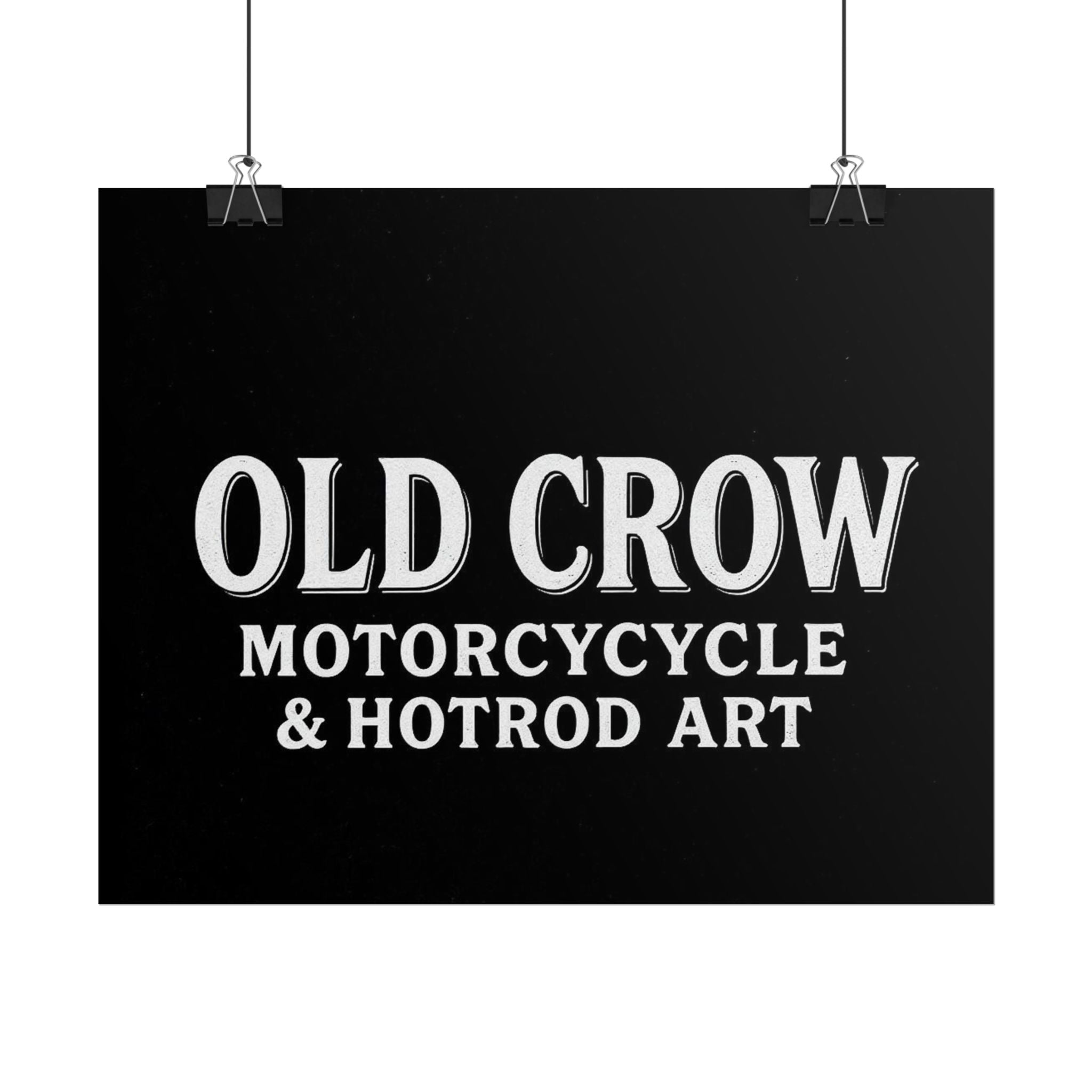 Old Crow: The Omen Art Rolled Posters
