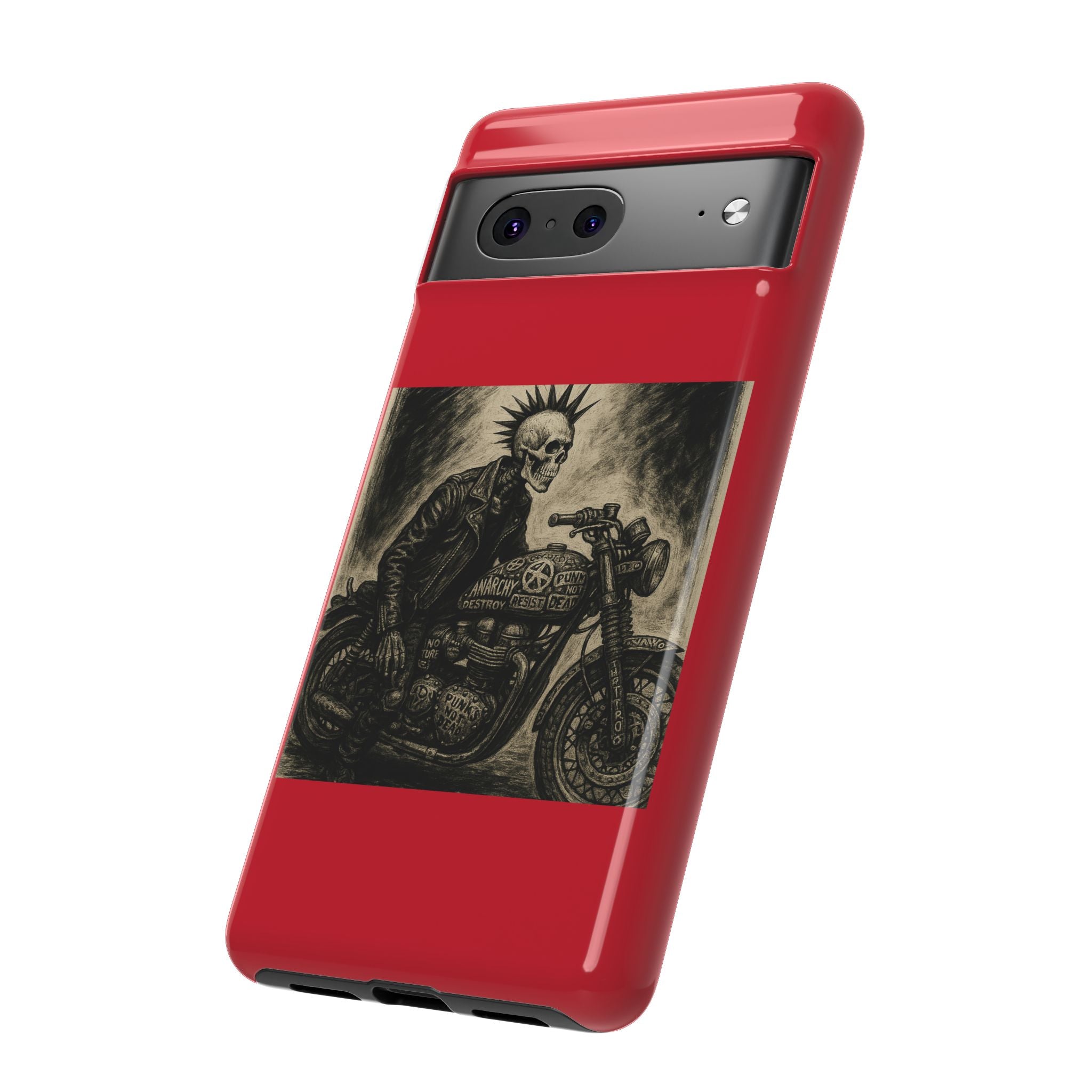 Gothic Punk Biker Skeleton Cases