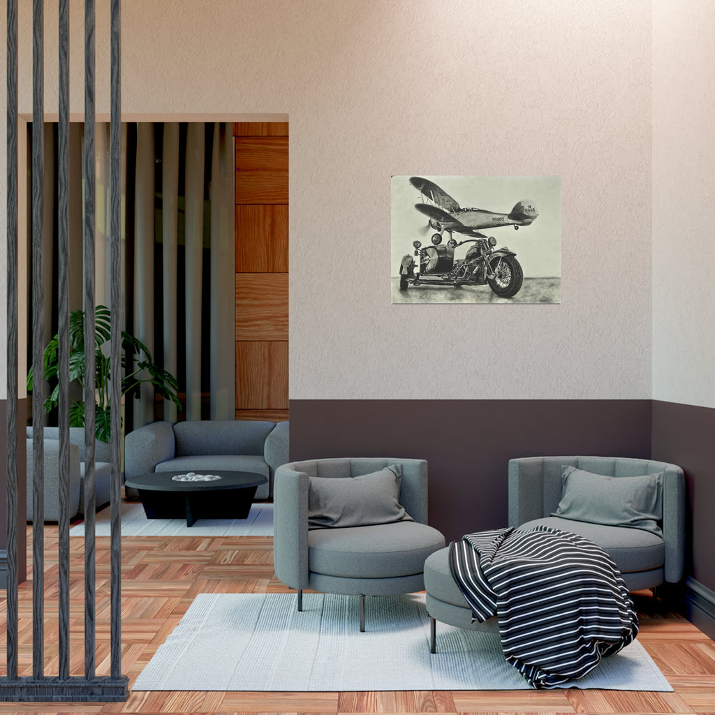 From Runway to Highway Transportation Art Print