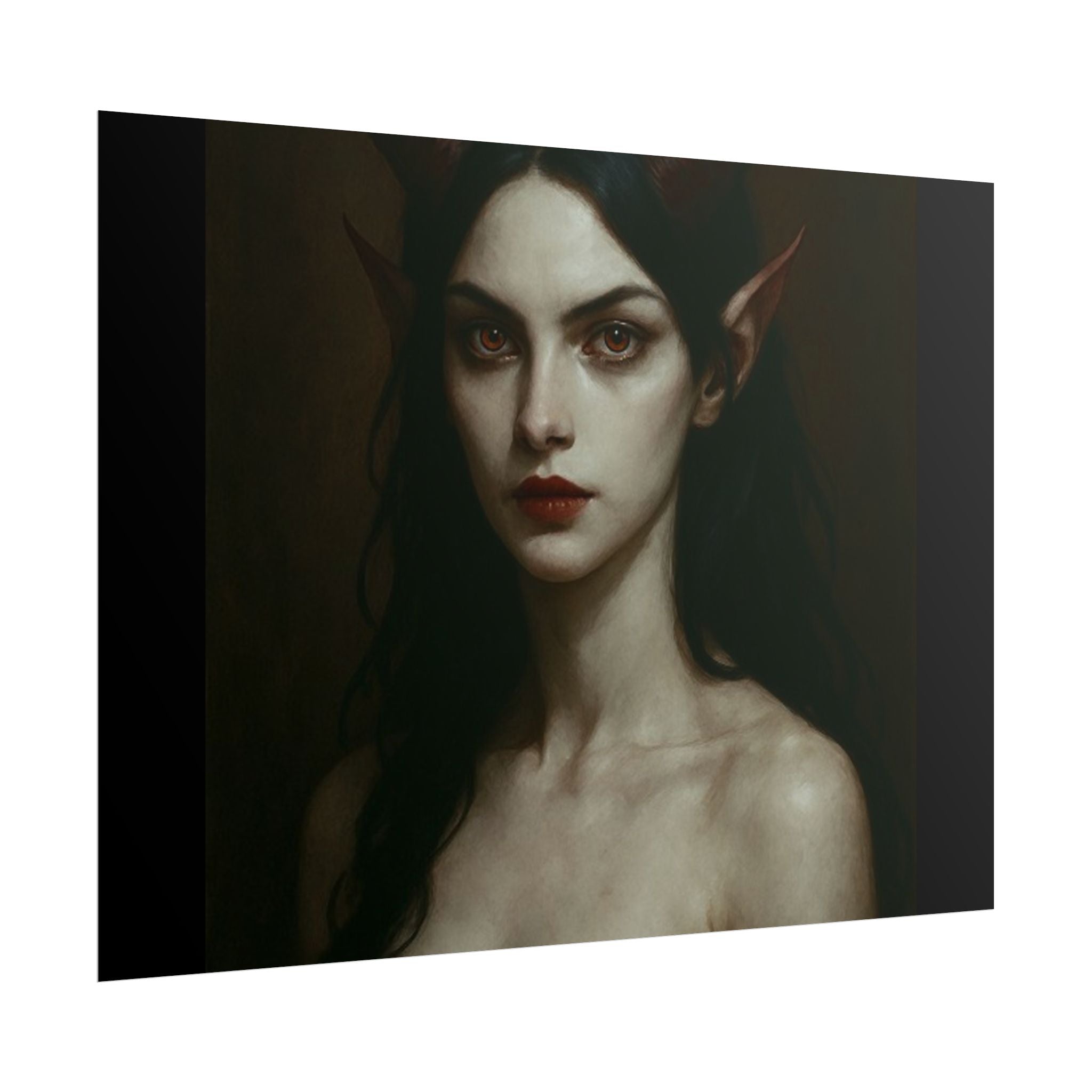 Gothic Art Rolled Posters, Dark Fantasy Wall Decor