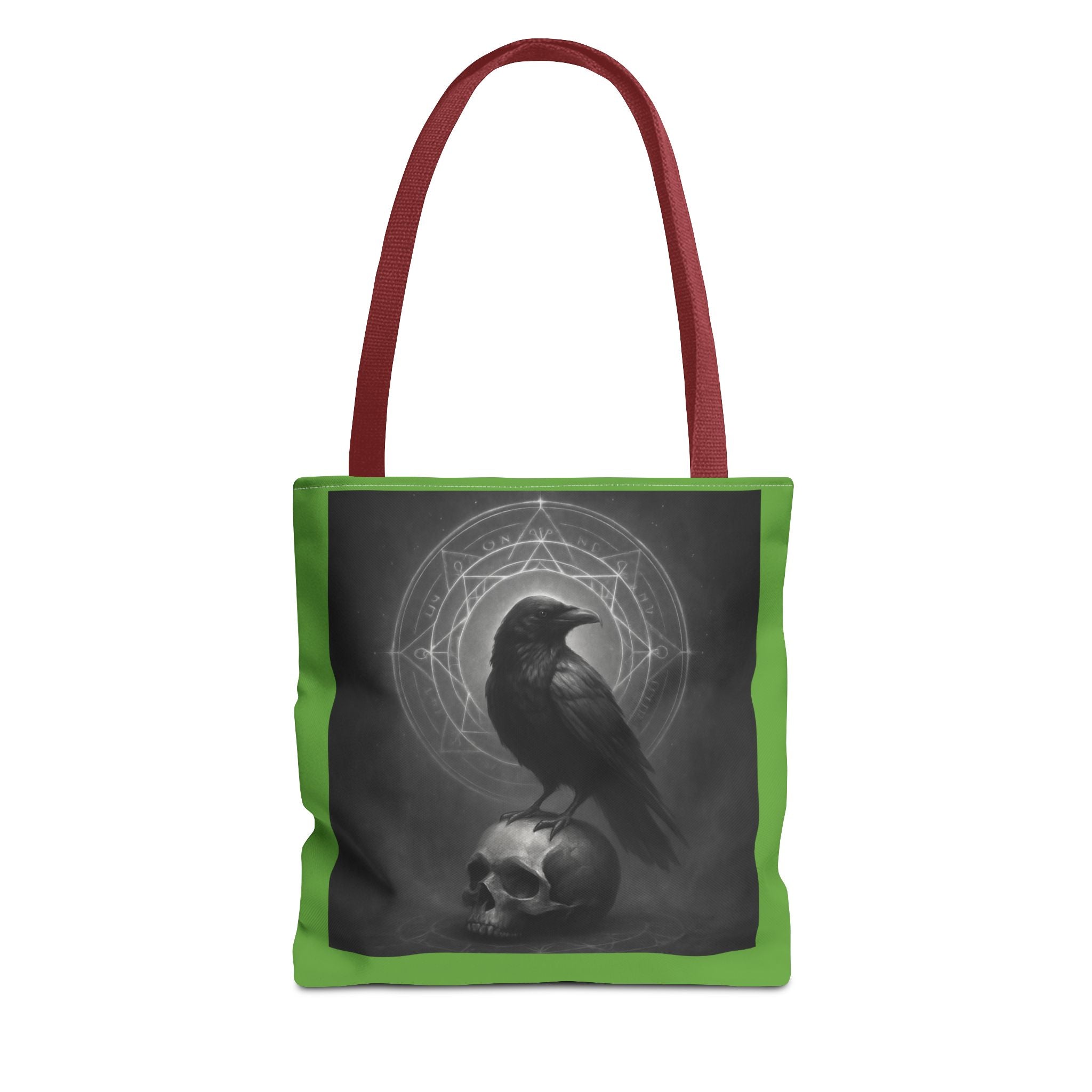 Black Raven & Skull Magic  Tote Bag