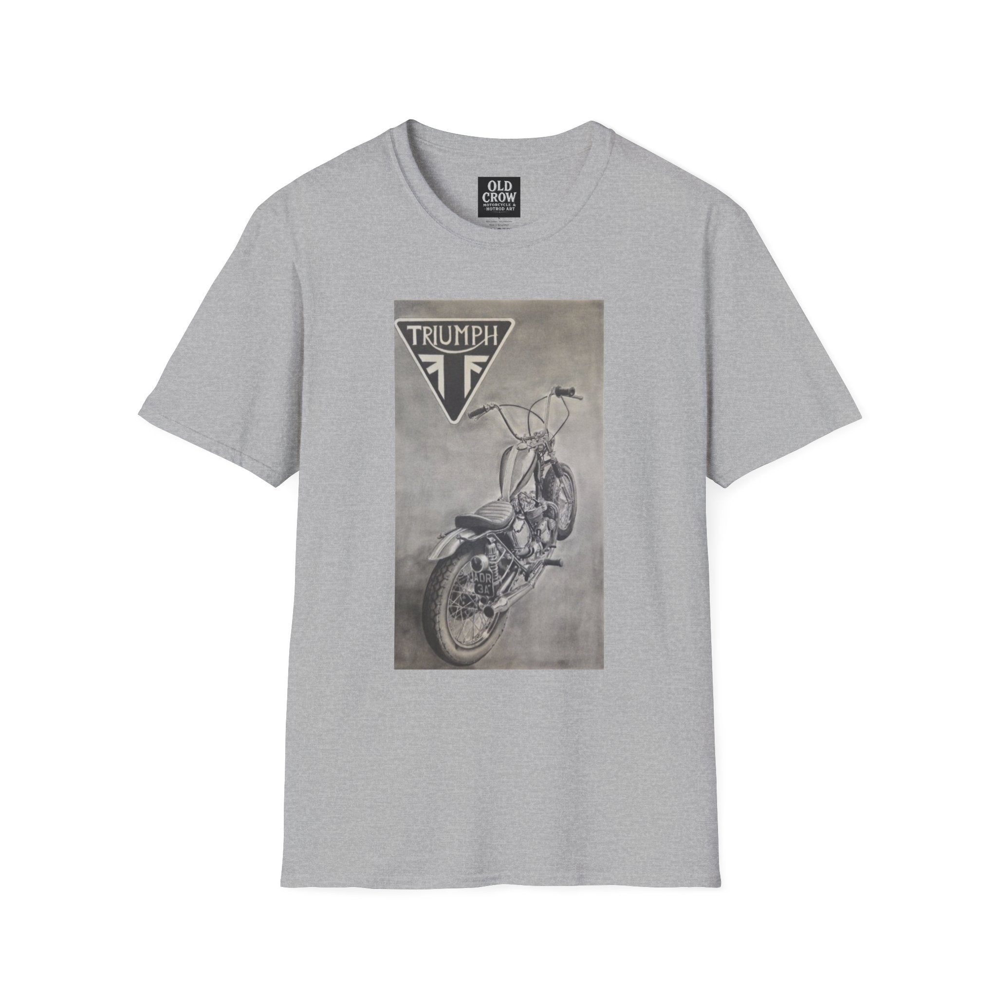 Retro Triumph Chopper Softstyle T-Shirt