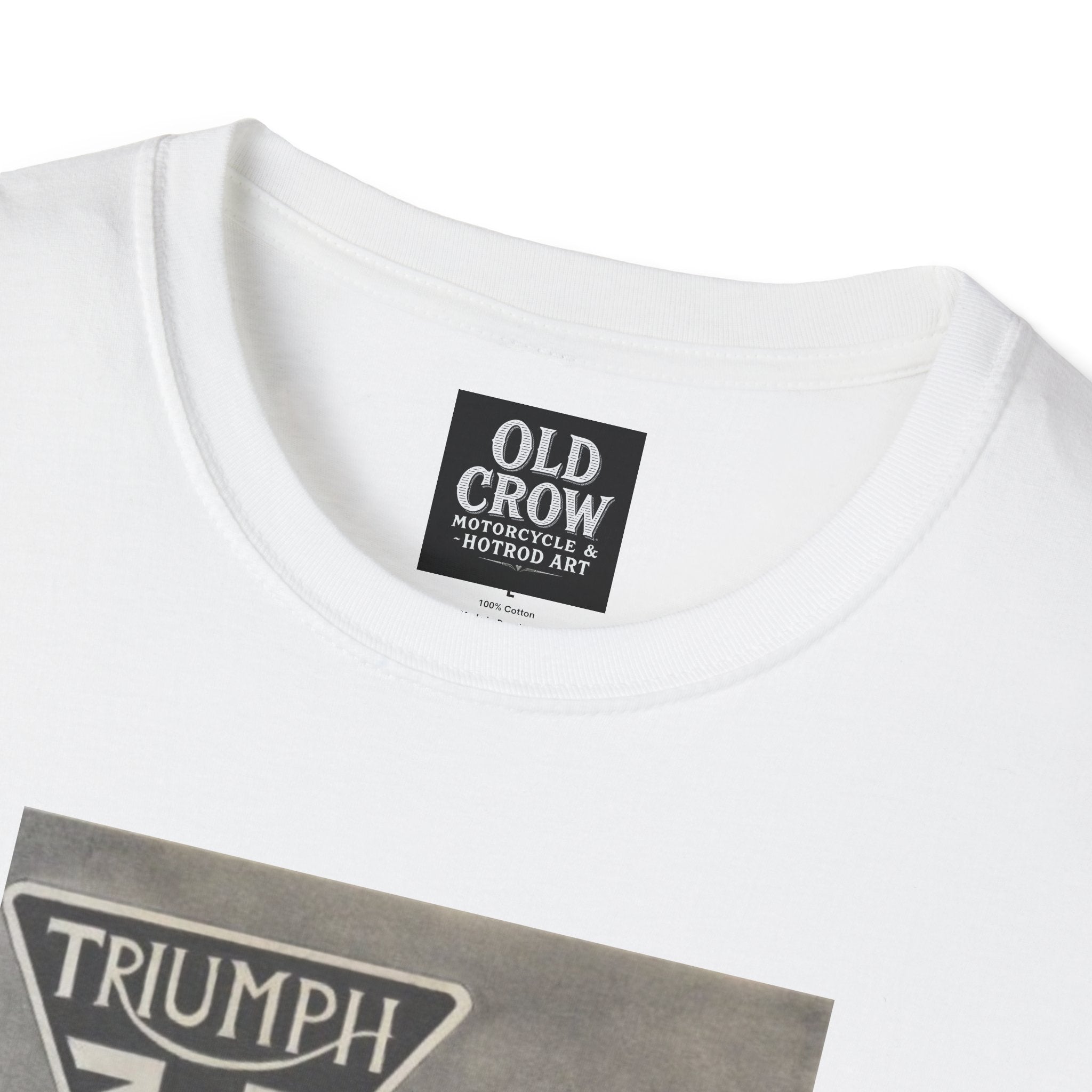 Retro Triumph Chopper Softstyle T-Shirt