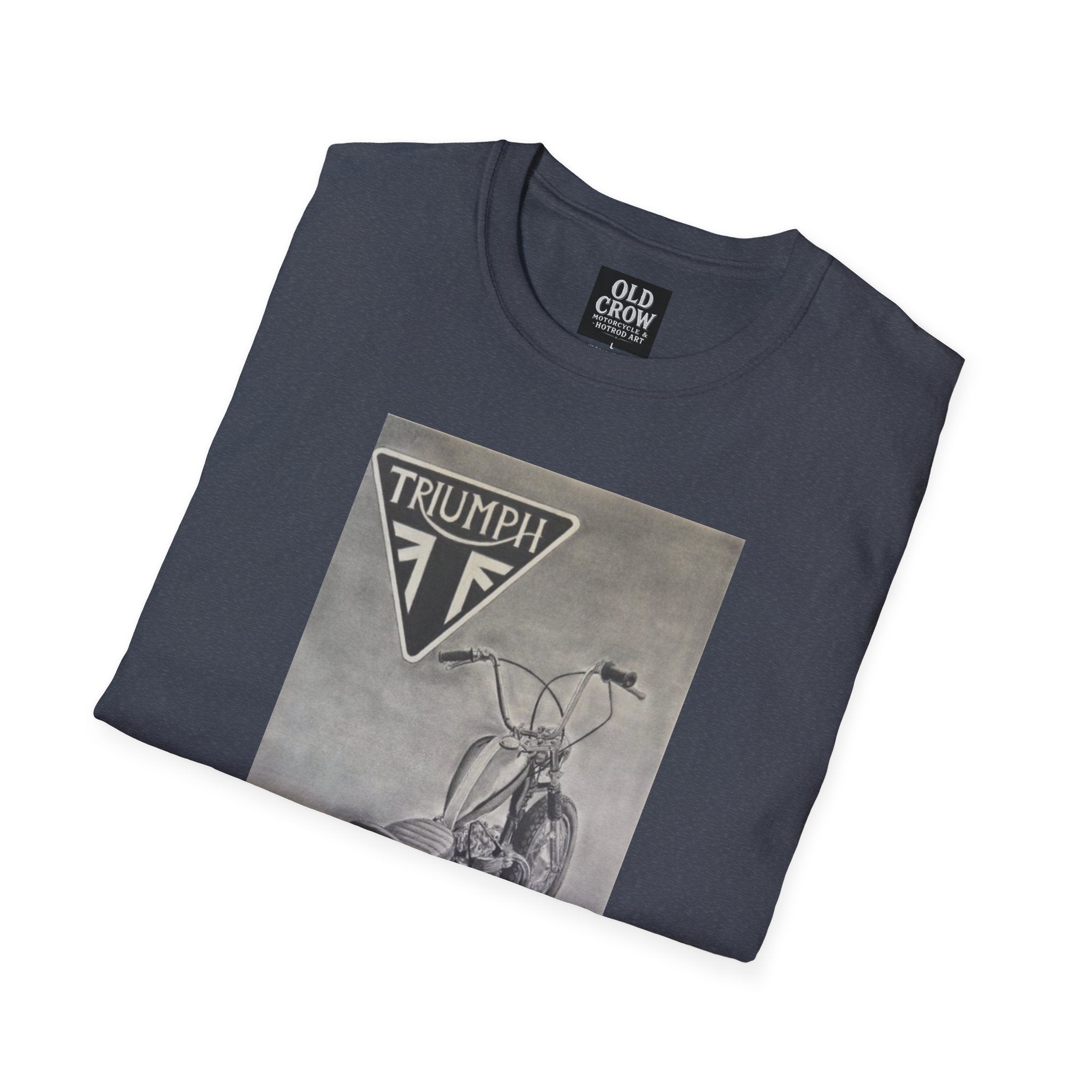 Retro Triumph Chopper Softstyle T-Shirt