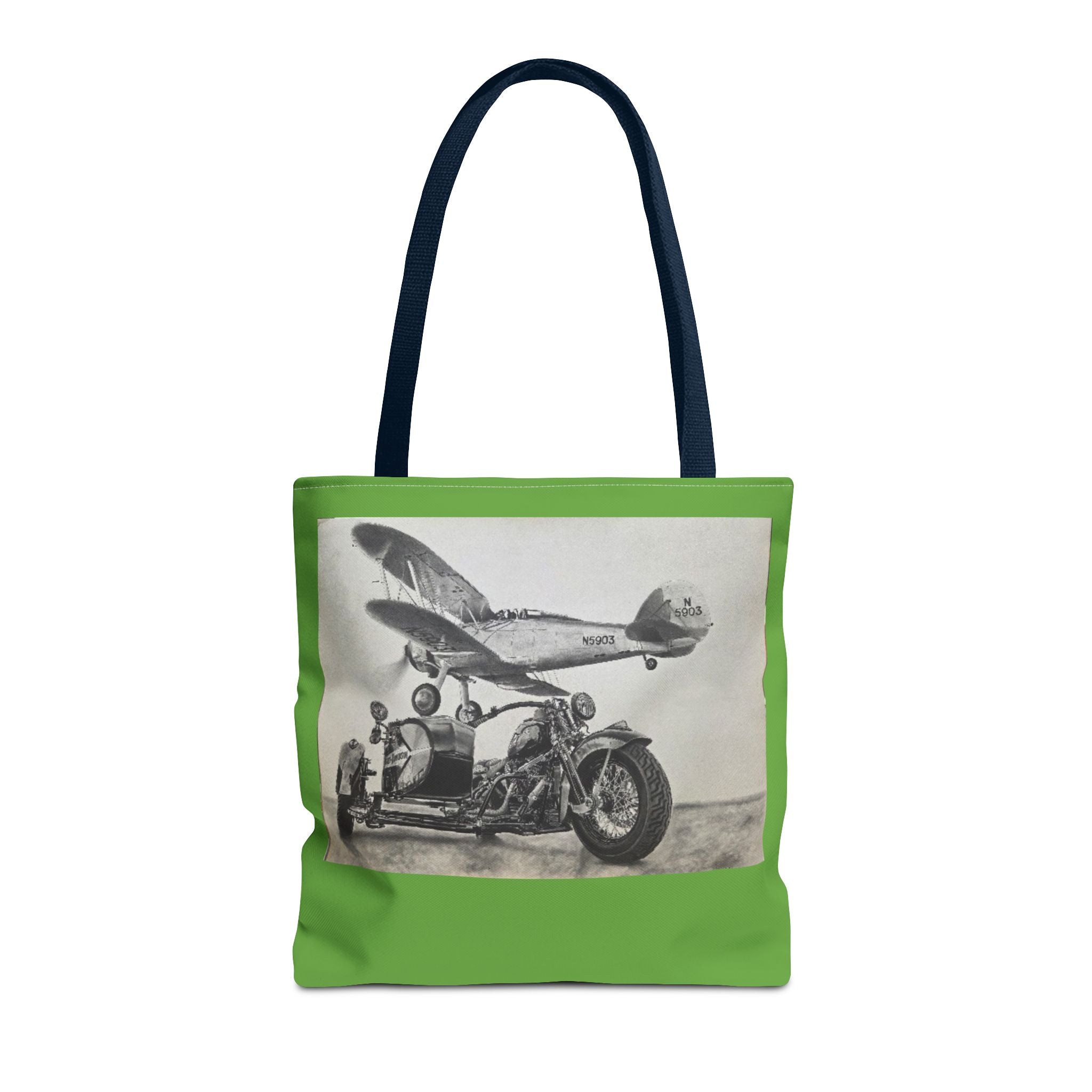 Biplane Brotherhood Tote Bag