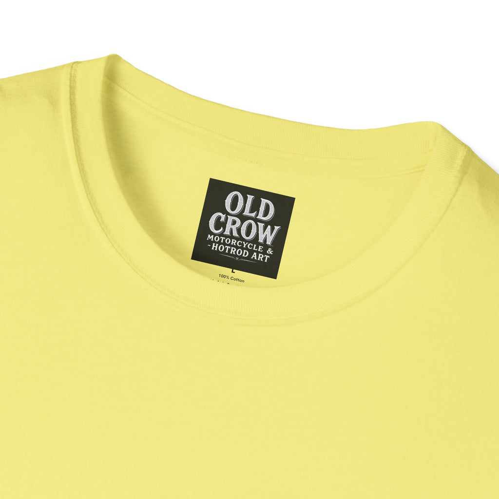 Vintage Hotrod in Motion Softstyle T-Shirt, " Book'n"