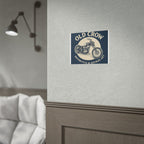 Old Crow Rolled Poster, Retro Wall Decor