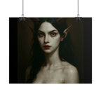 Gothic Art Rolled Posters, Dark Fantasy Wall Decor