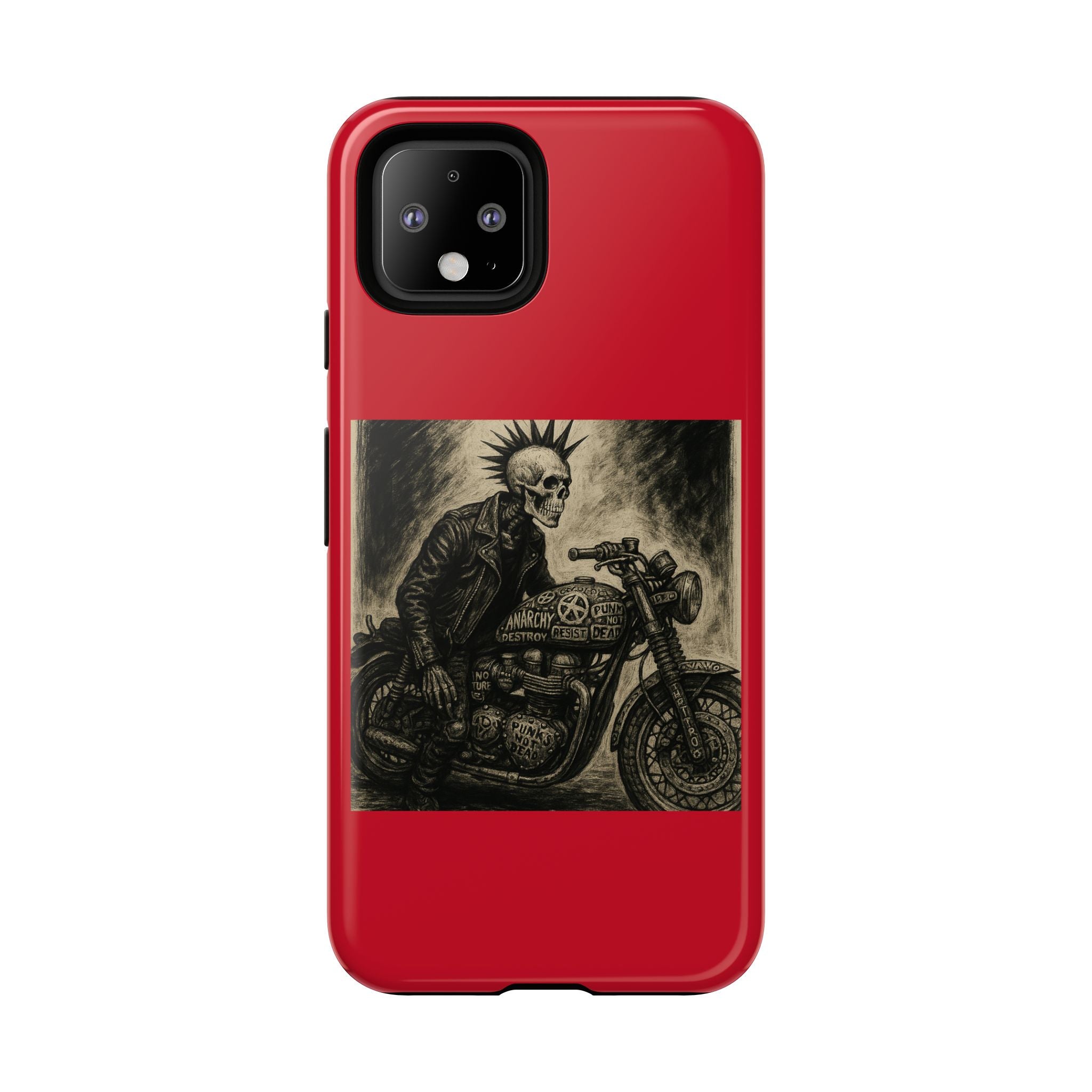 Gothic Punk Biker Skeleton Cases