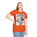 Old Crow Long Fork Chopper Sticker T-Shirt