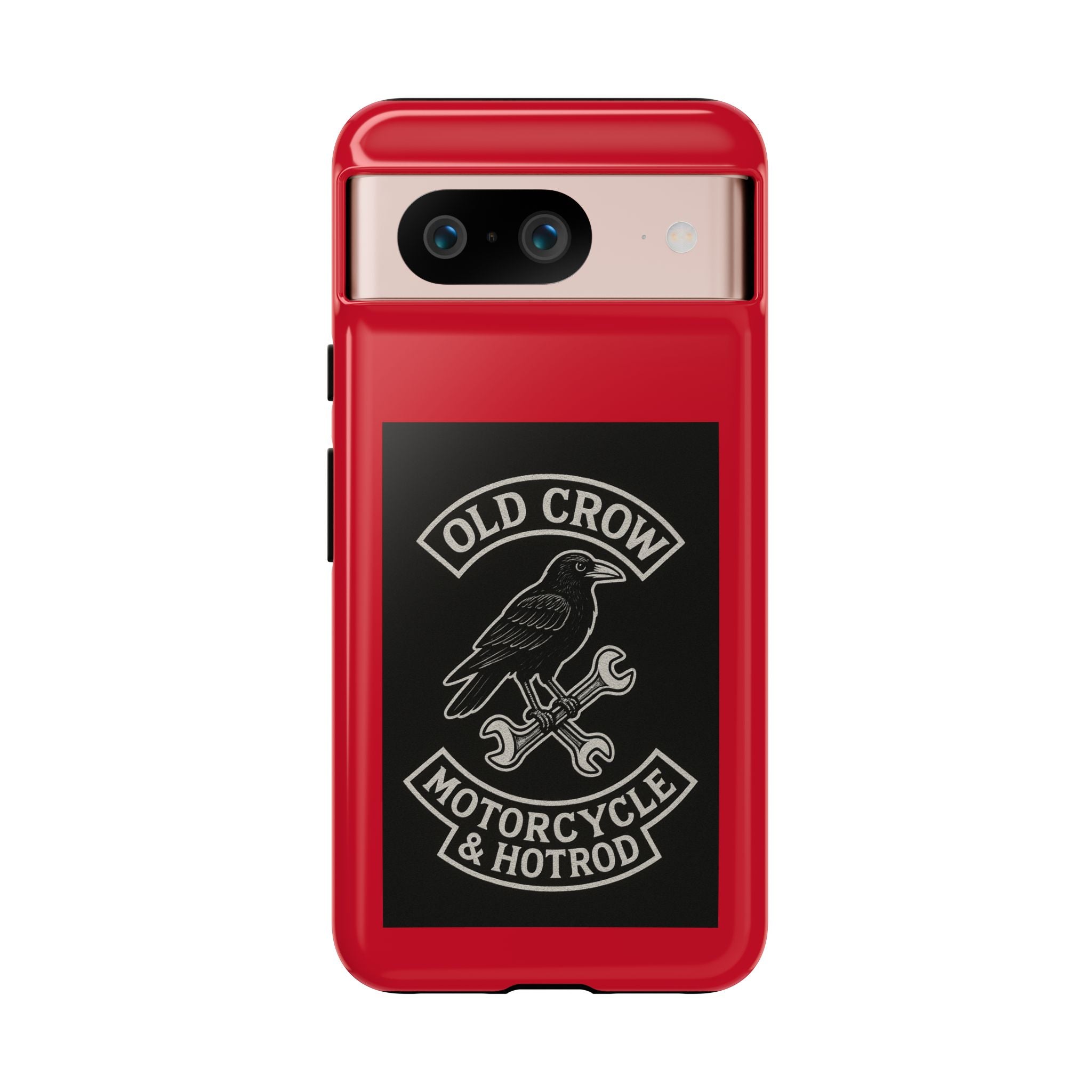 Old Crow Garage Retro Hotrod Rider Cases