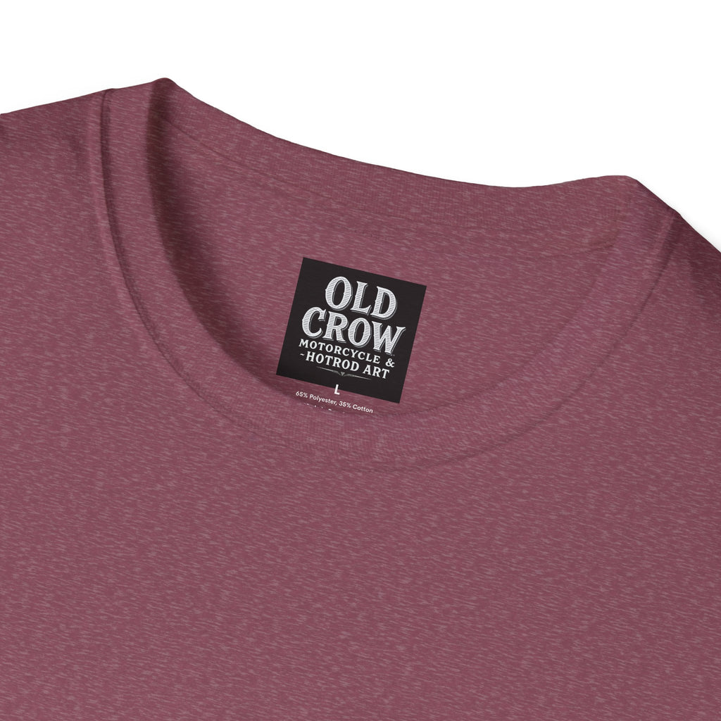 Vintage Hotrod in Motion Softstyle T-Shirt, " Book'n"