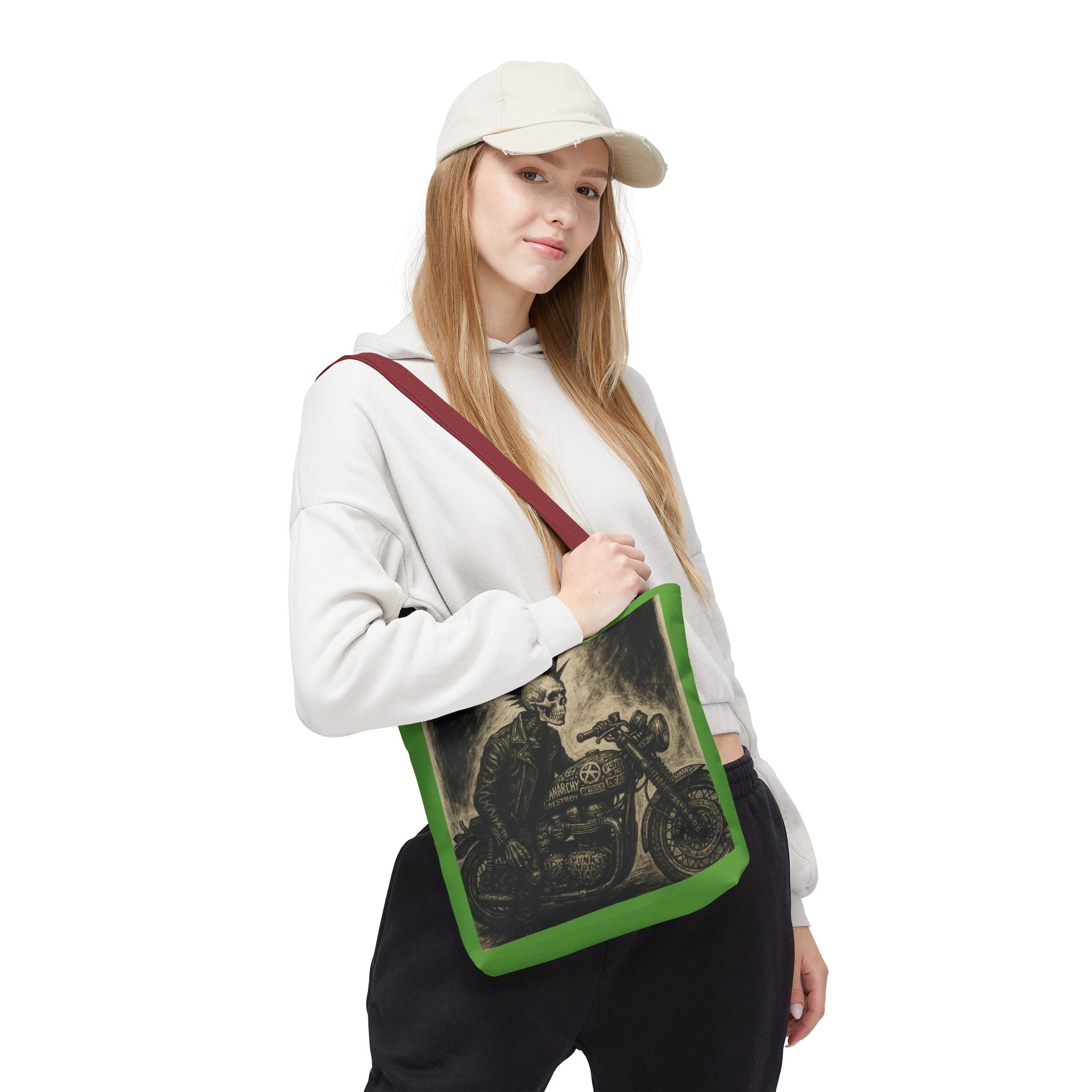 Heavy Metal Punk Rider Tote Bag