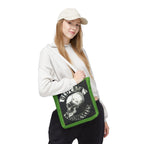 Old Crow Motorcycles Skull Emblem Tote Bag