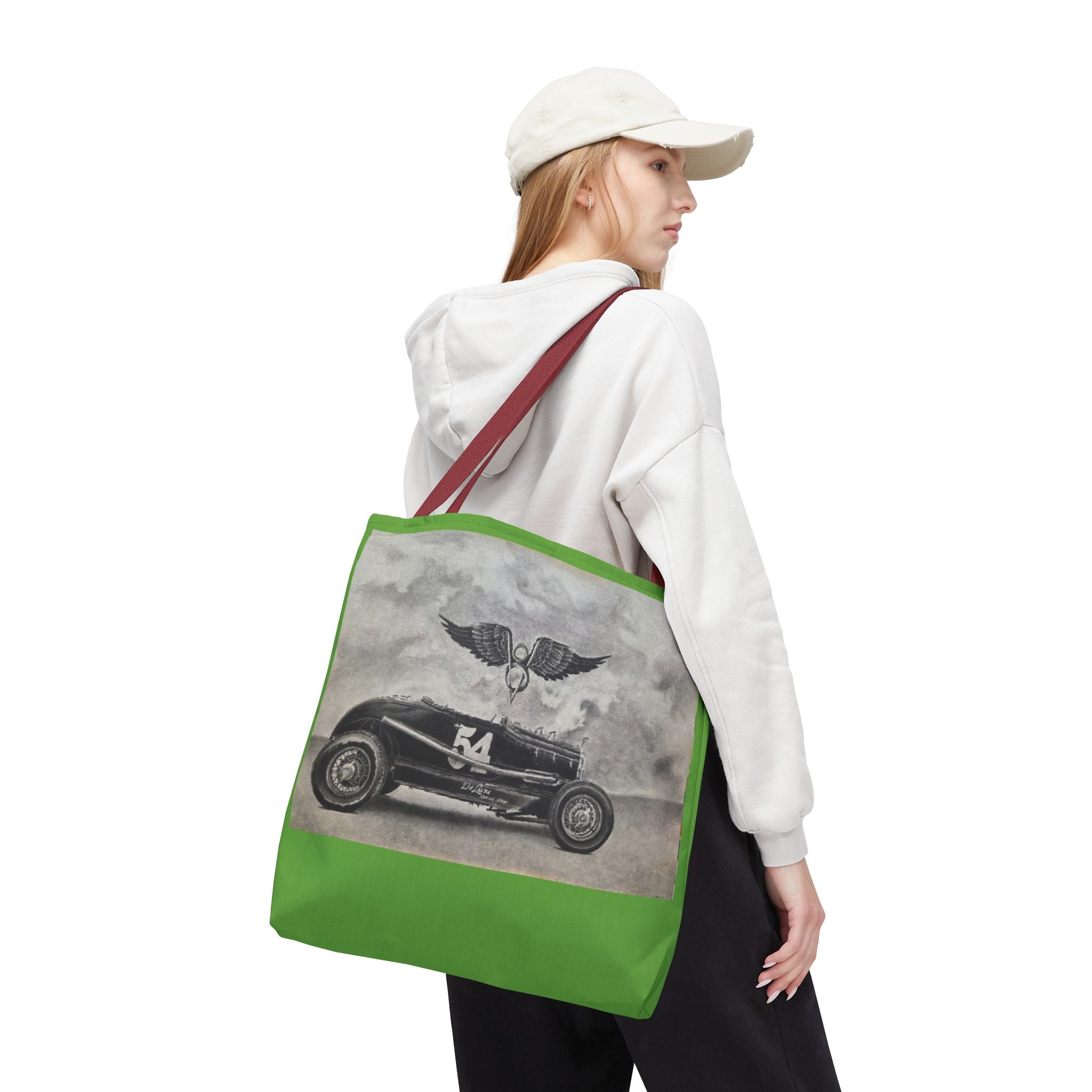 Speed & Spirit Tote Bag