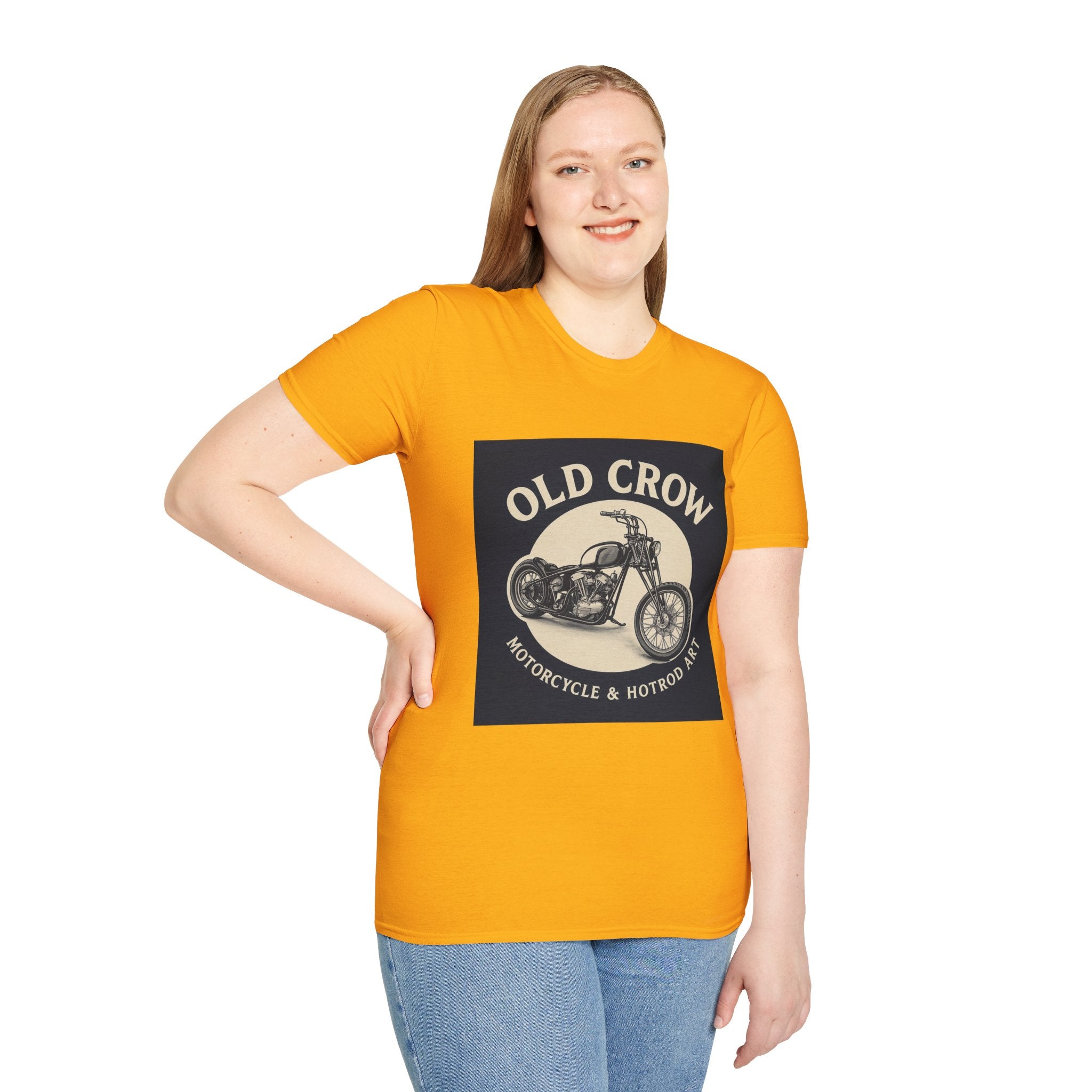 Old Crow Vintage Chopper Softstyle T-Shirt