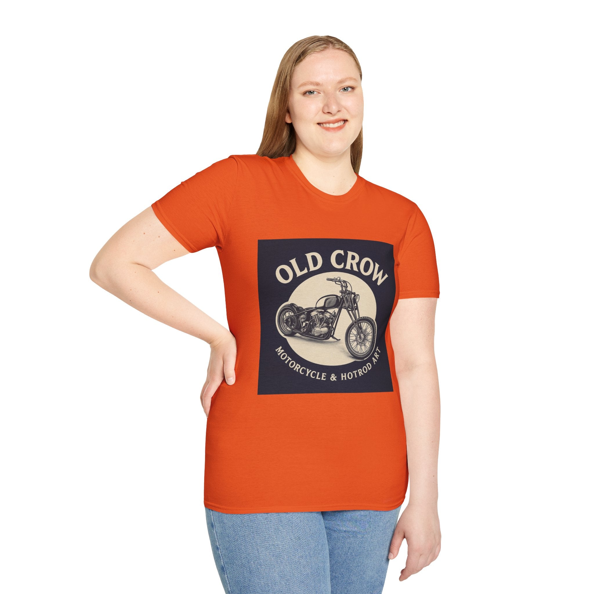 Old Crow Vintage Chopper Softstyle T-Shirt
