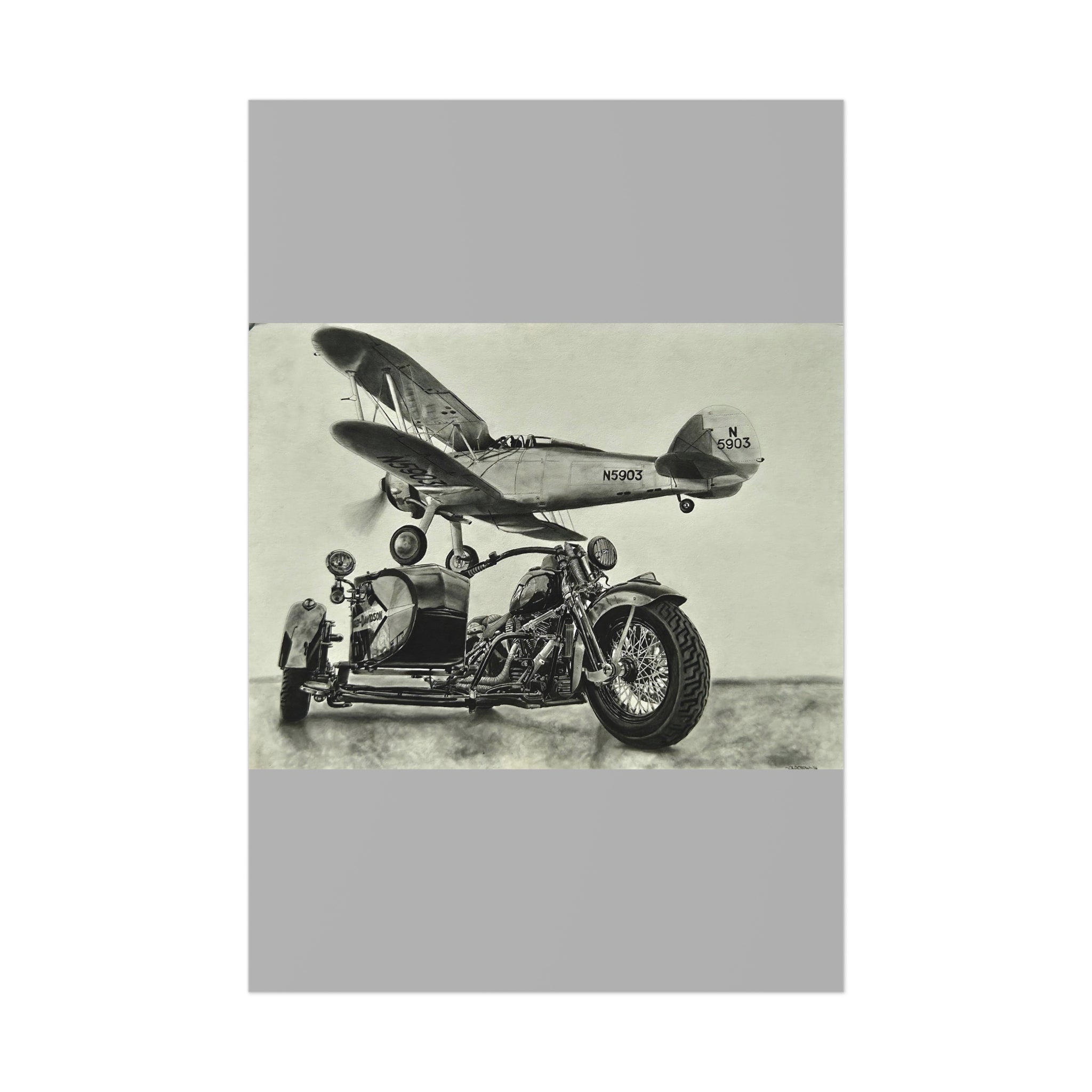 From Runway to Highway Transportation Art Print