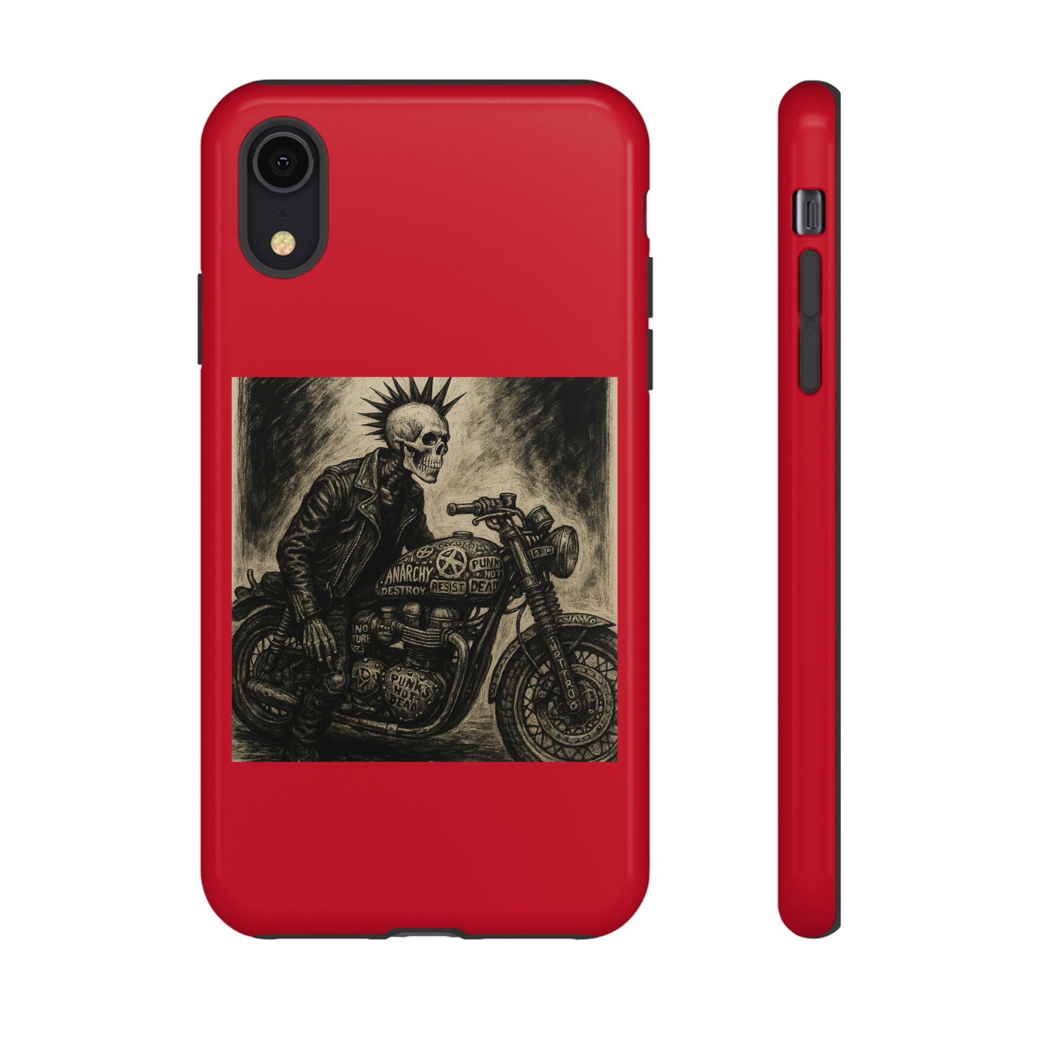 Gothic Punk Biker Skeleton Cases