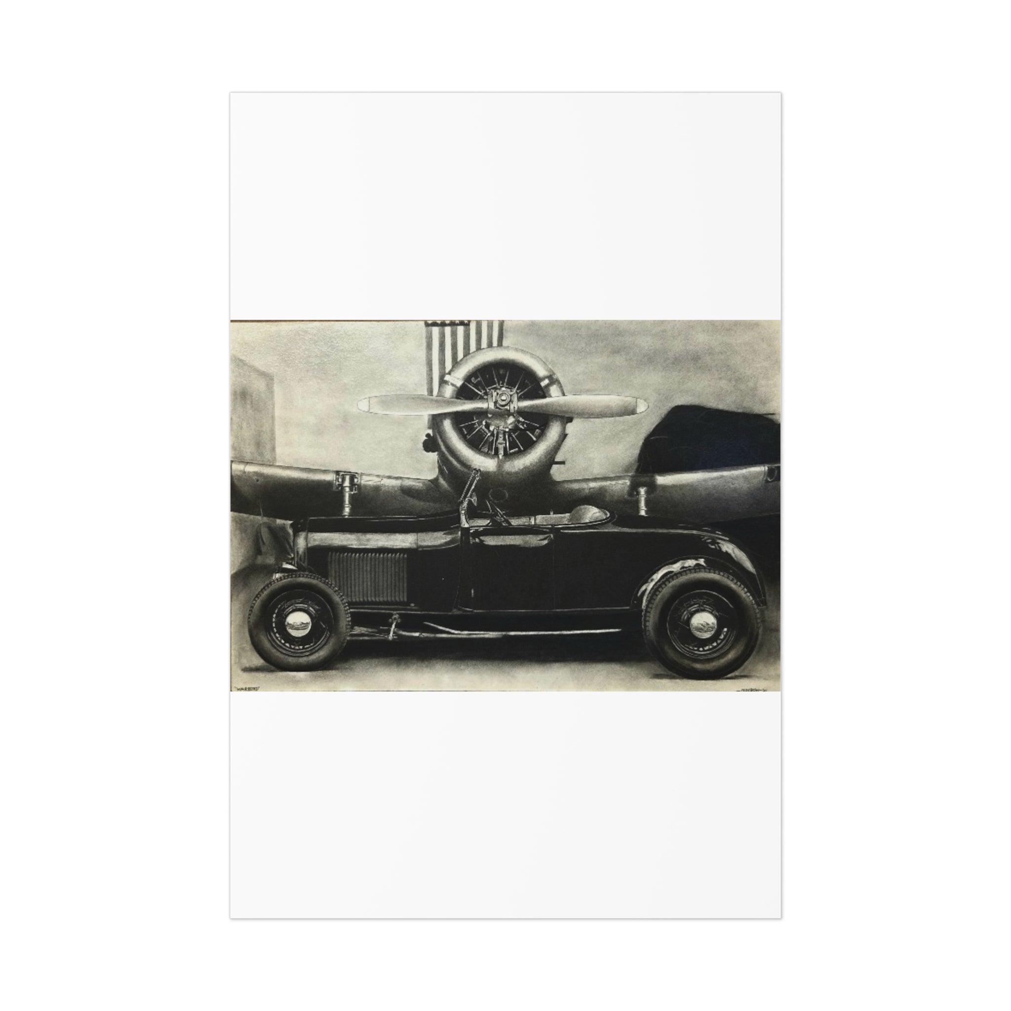 Vintage Car Art Print